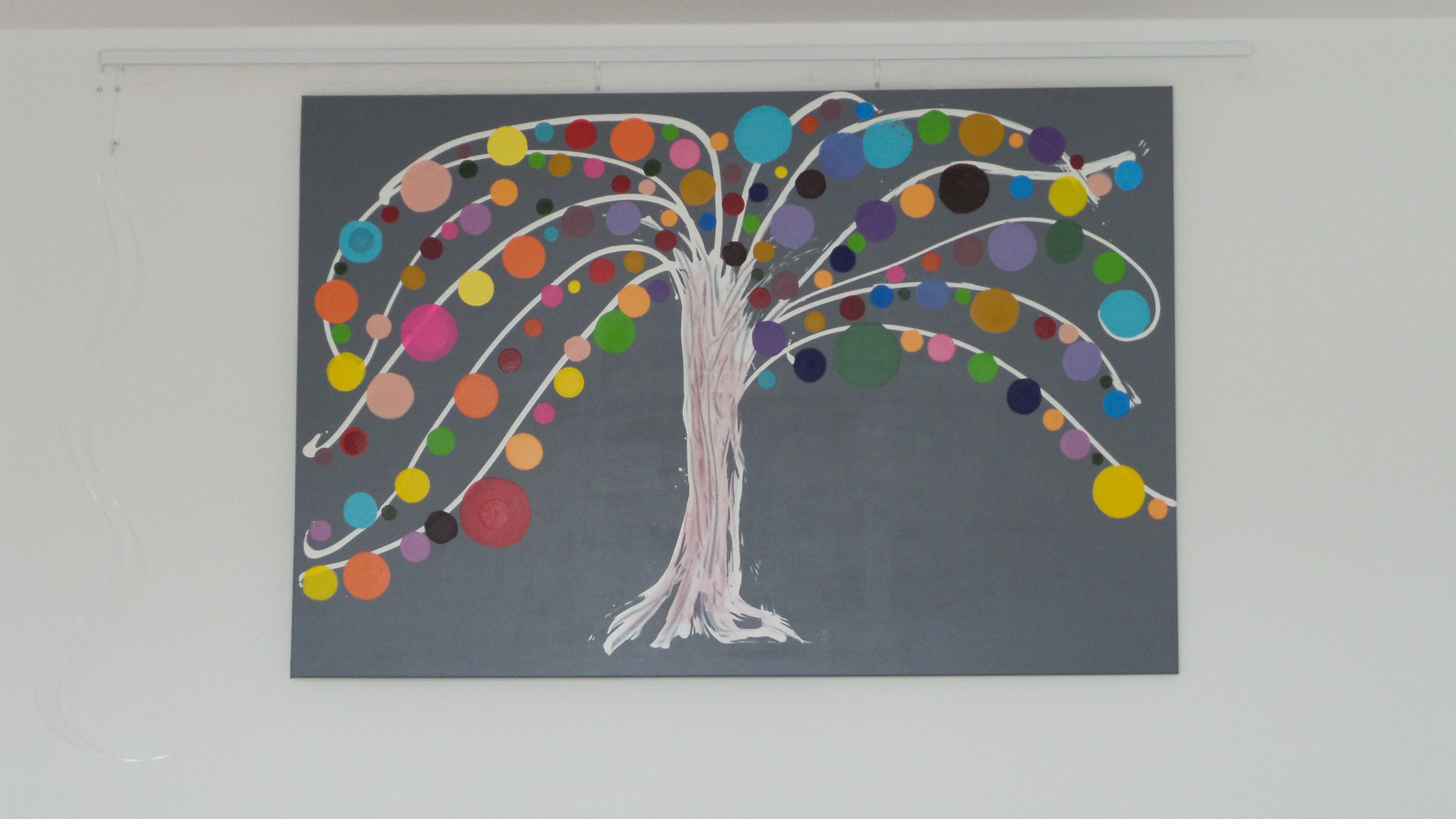 SMARTIESBAUM 150x100x3 cm - zum Erntedankfest und Halloween!