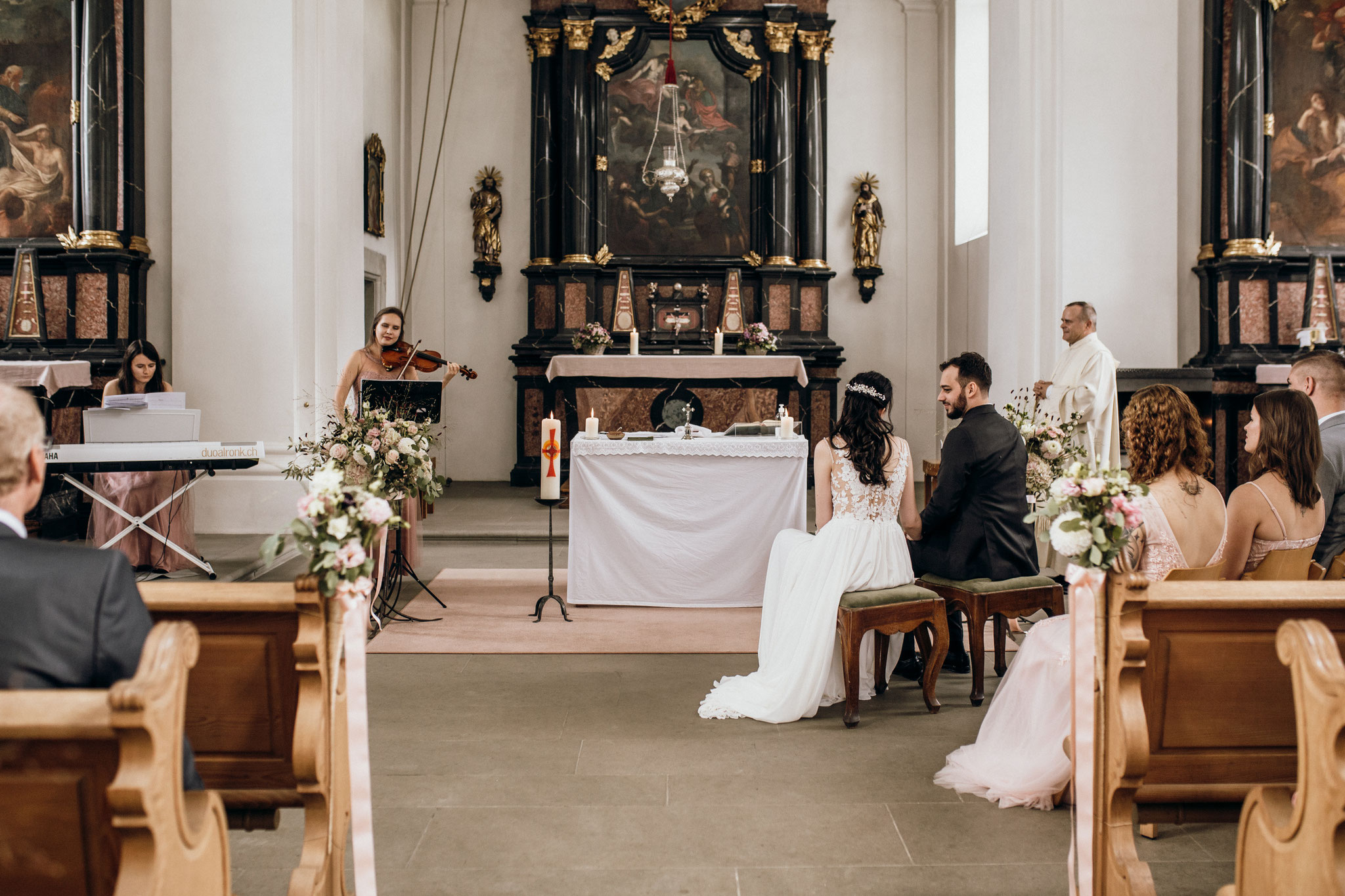 Trauung in der Kapelle St. Verena in Zug