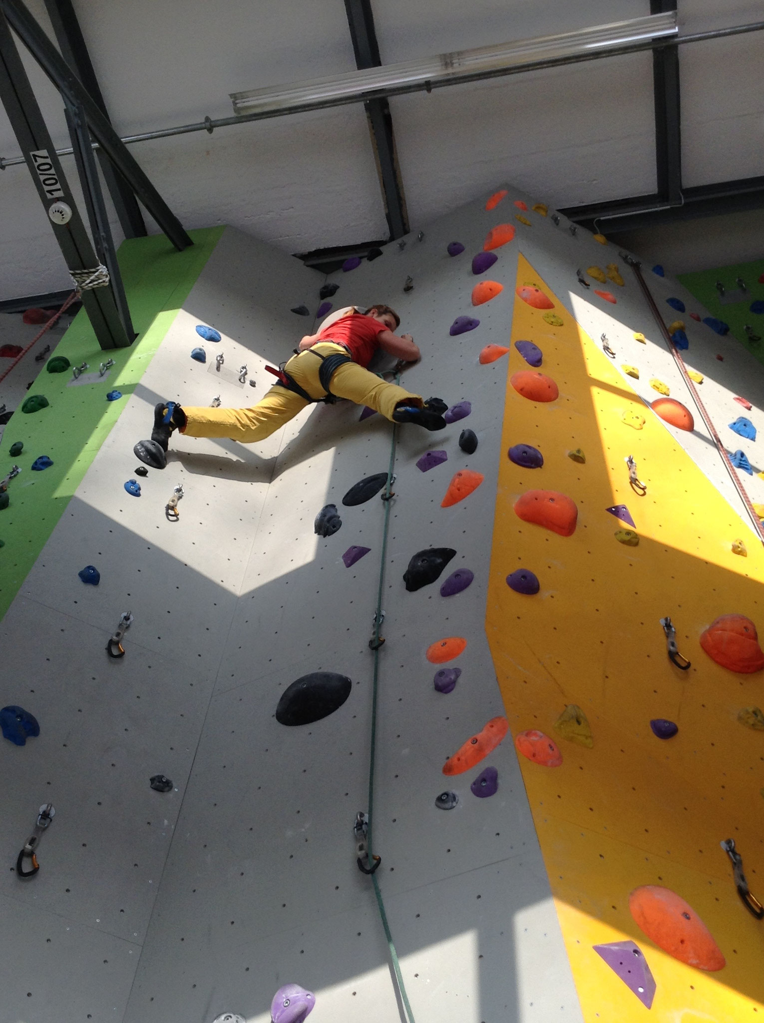 Klettern in der YOYO Kletterhalle Mädchen.Macht.Mut Lummsch Girls