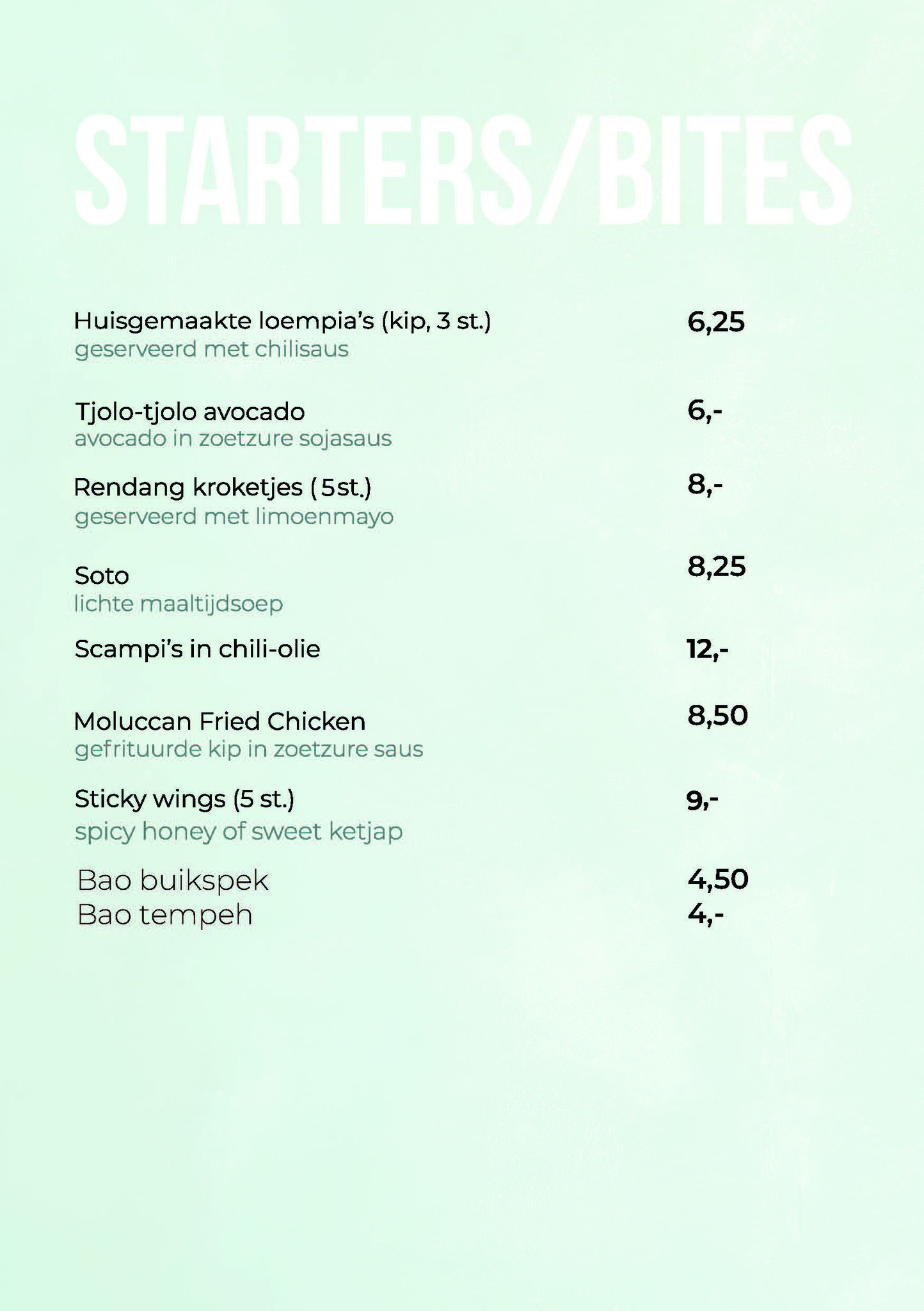 Starters & Bites