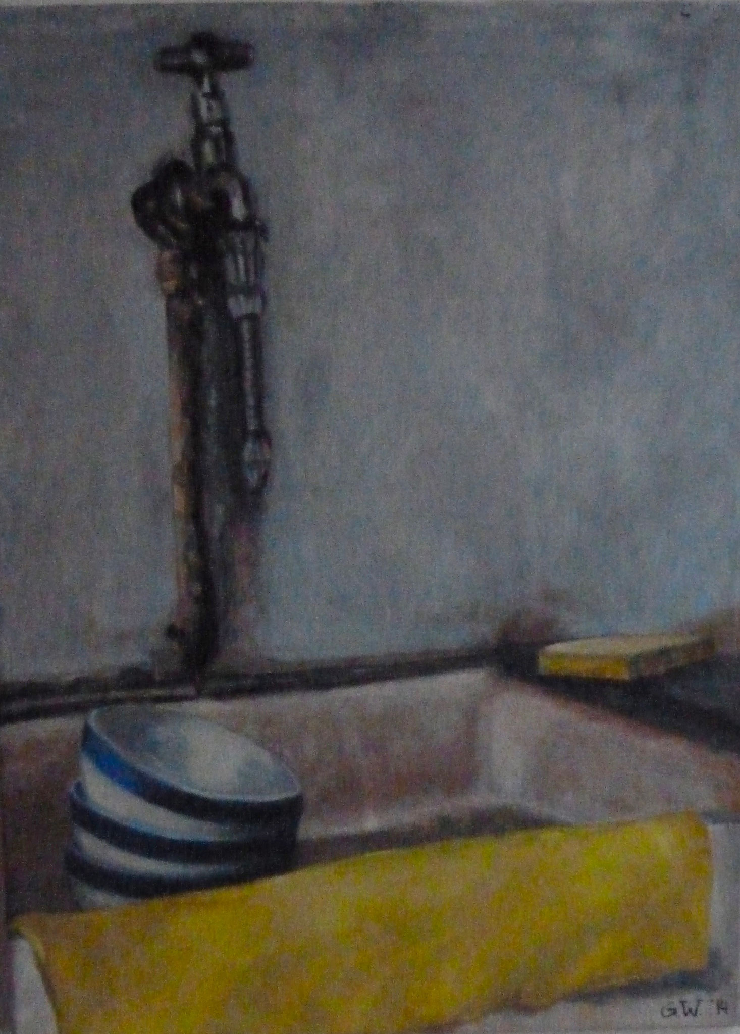 Sink, Öl auf Leinwand, 67x50
