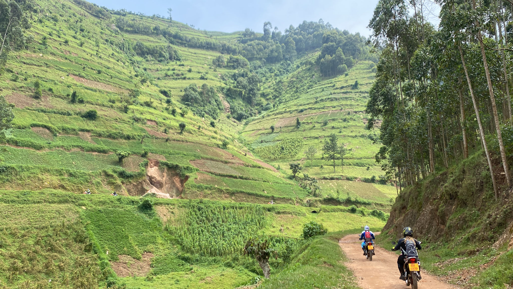 Beautiful scenary of western Uganda 