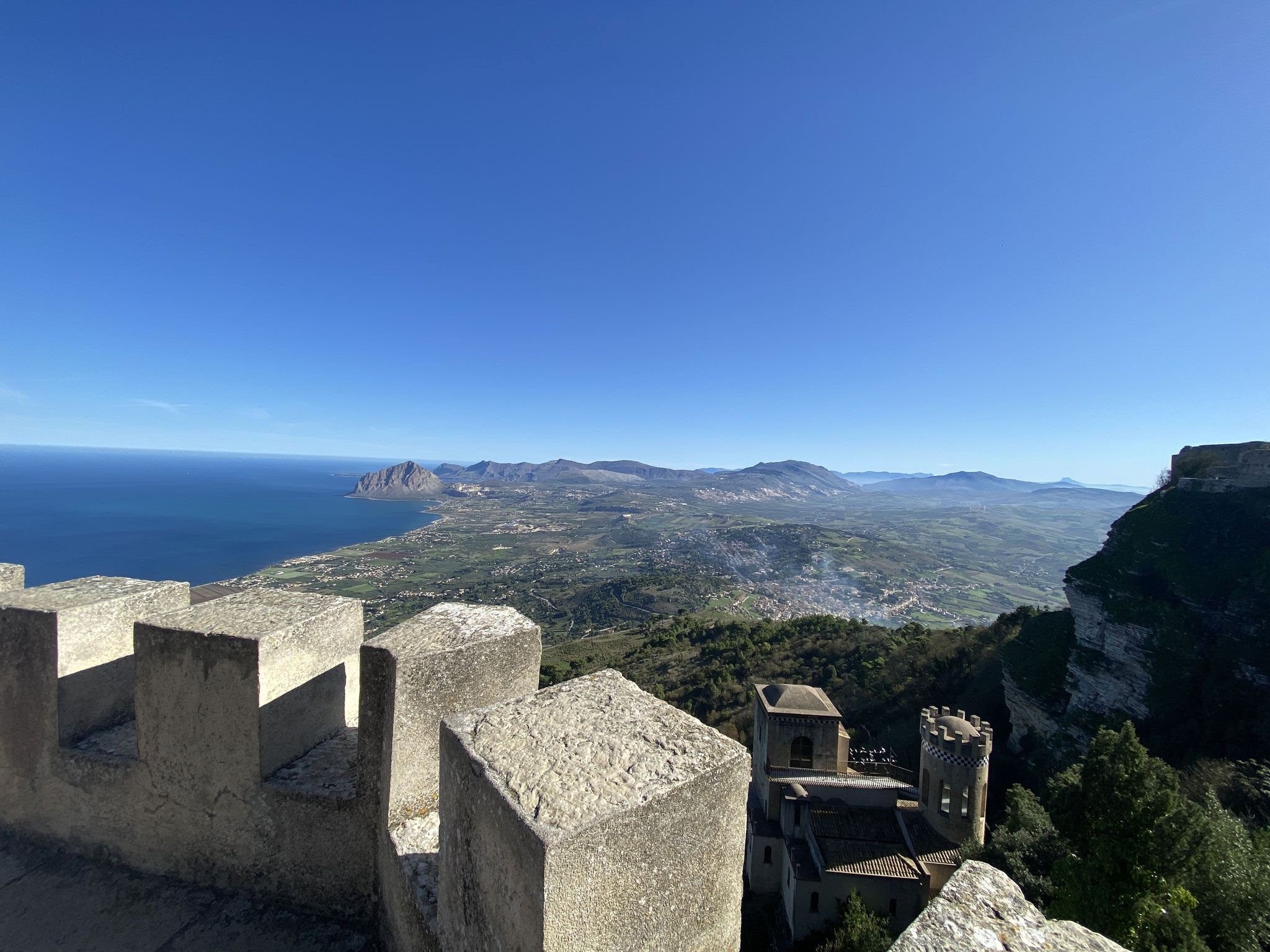 Ausblick von Erice