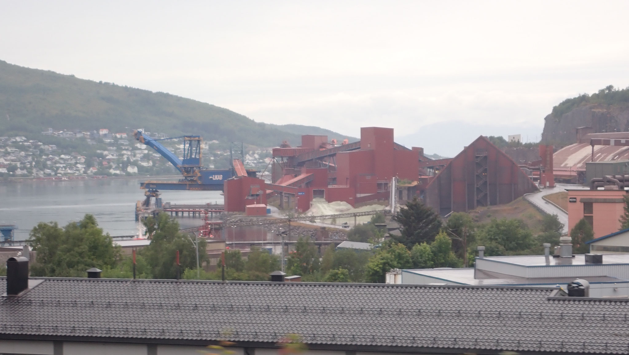 Narvik im Regen