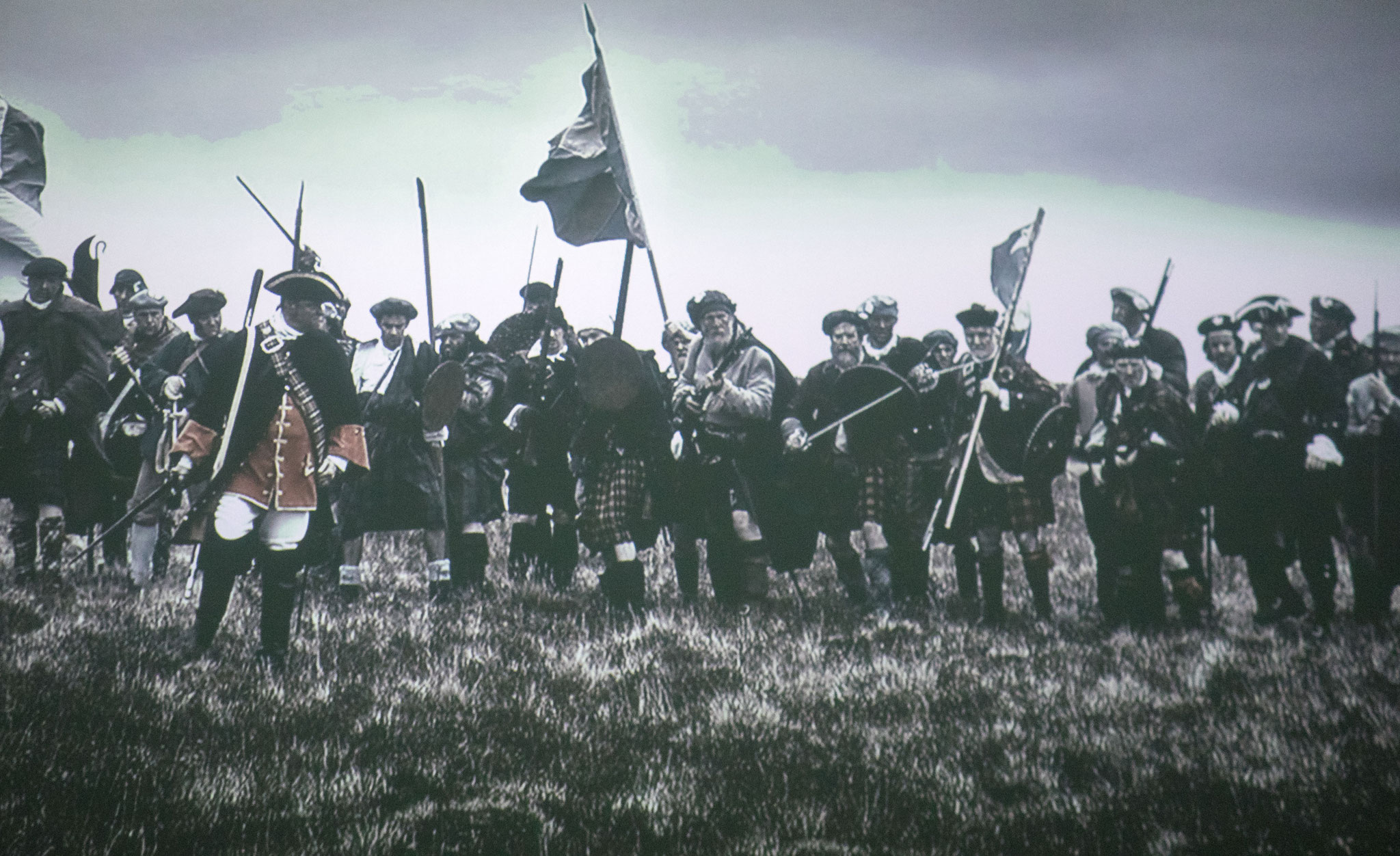 Bild: Culloden Battlefield Ausstellung