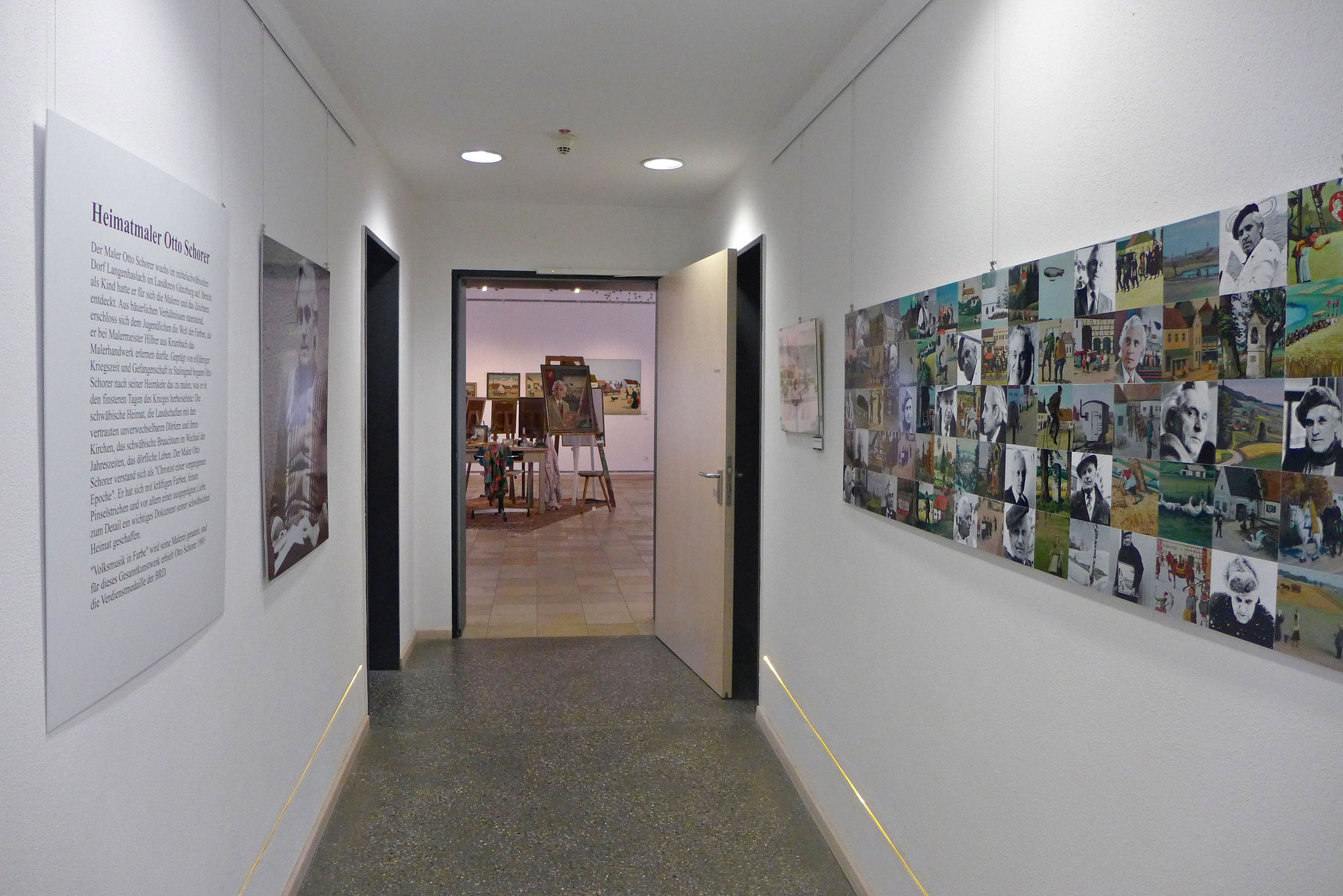 Eingang zur Ausstellung