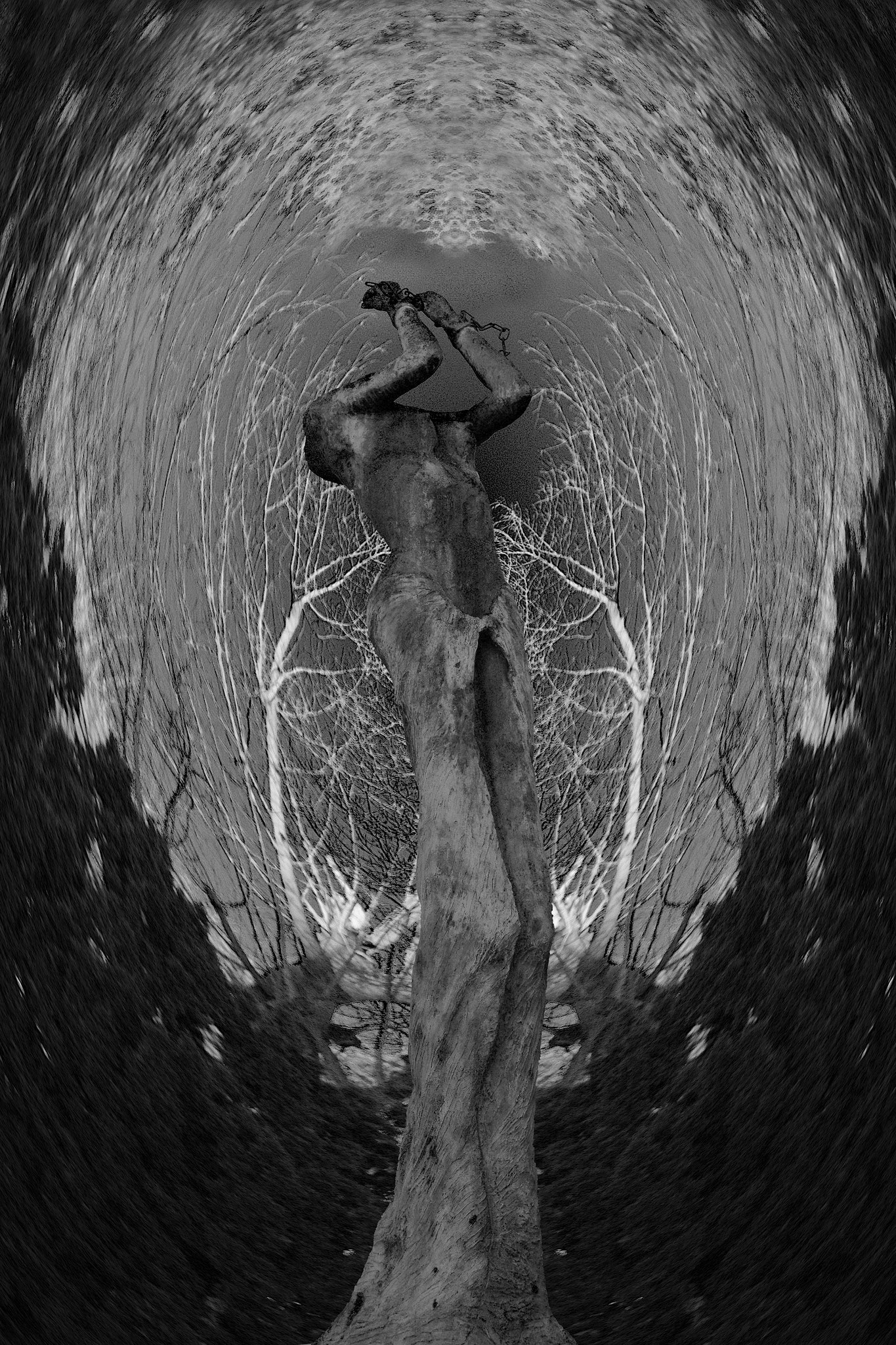 Pierre-Dupont_Evasion2_d'après la sculpture "Supplique de Willia Castaño_Photo_40x60_160€