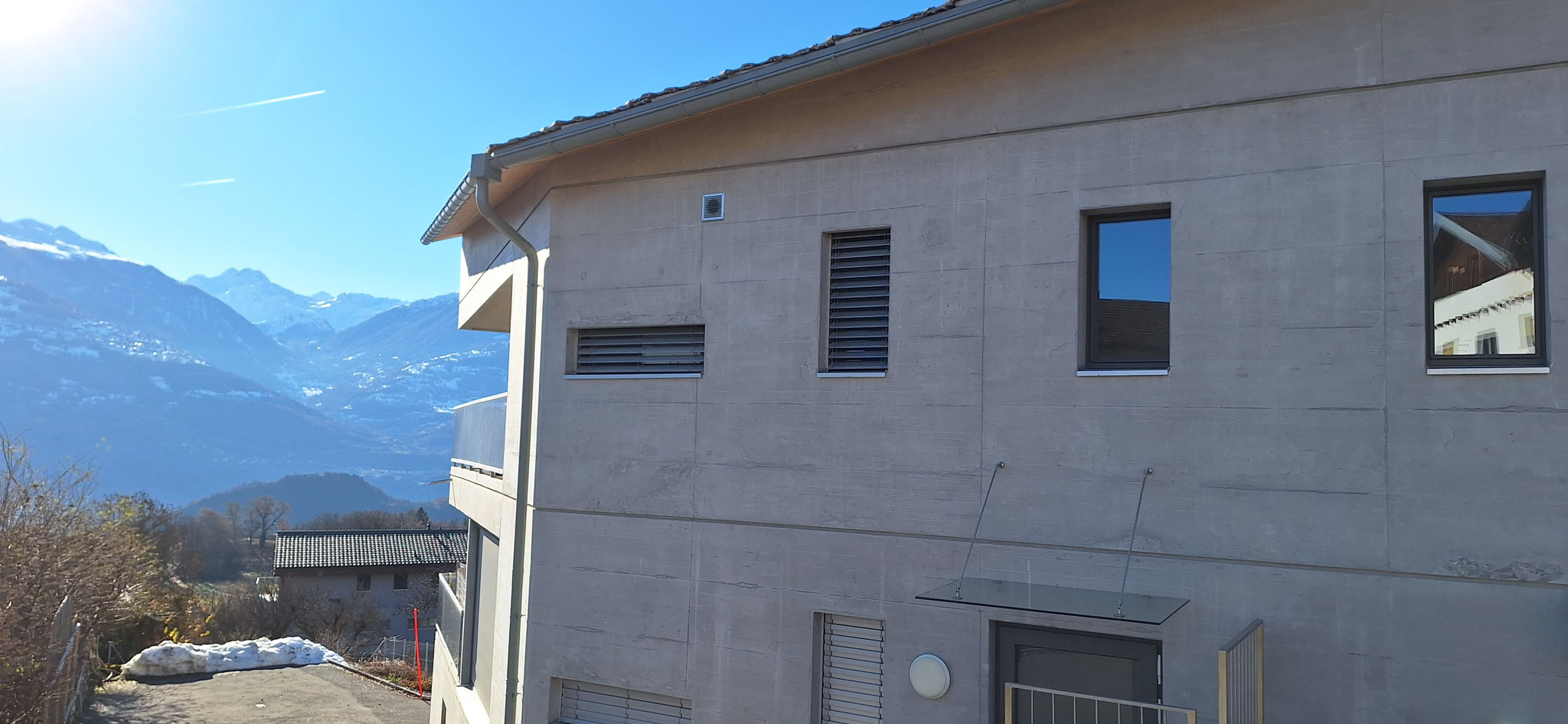 Béton apparent, Savièse