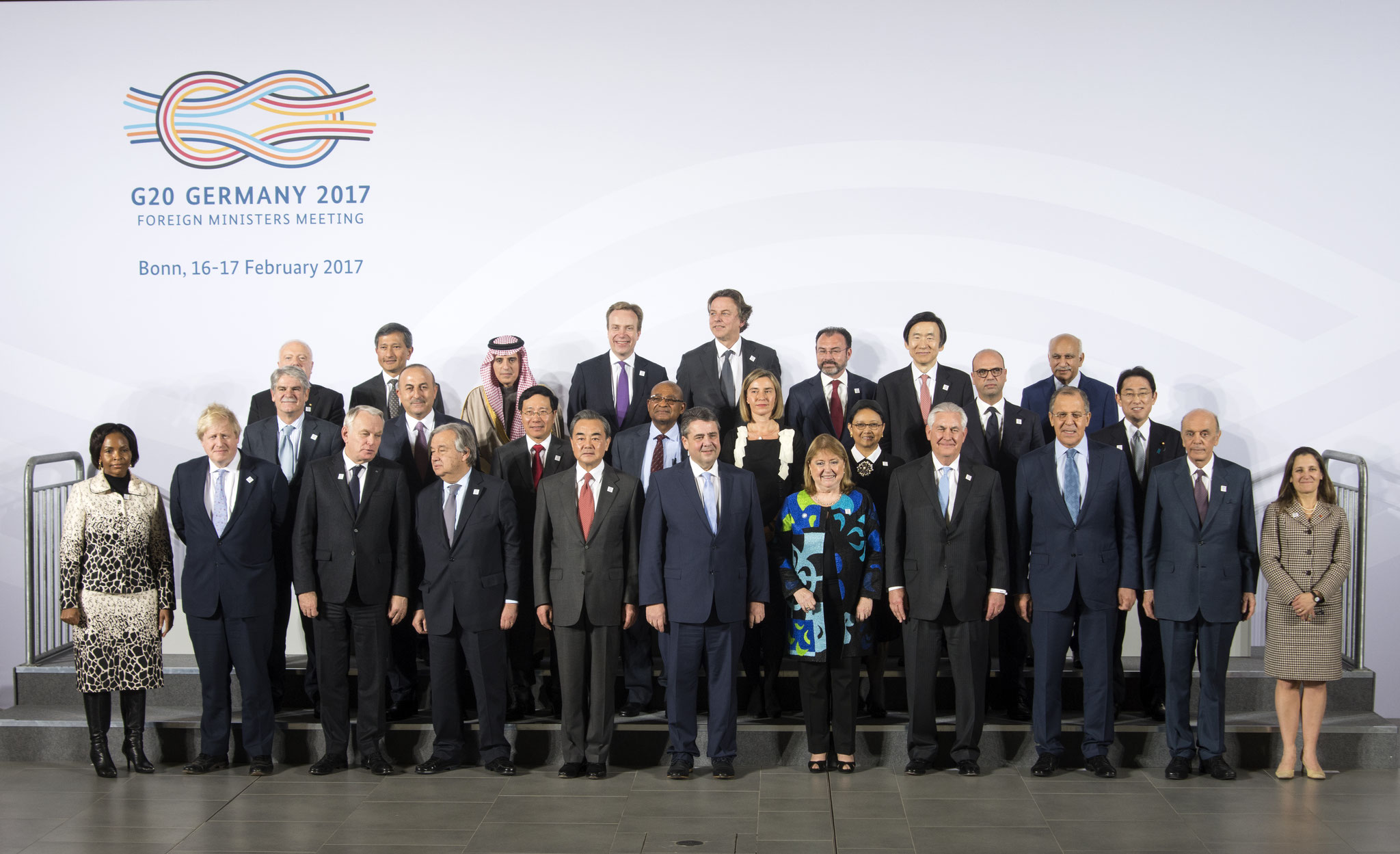 G20 Außenministertreffen Familienfoto