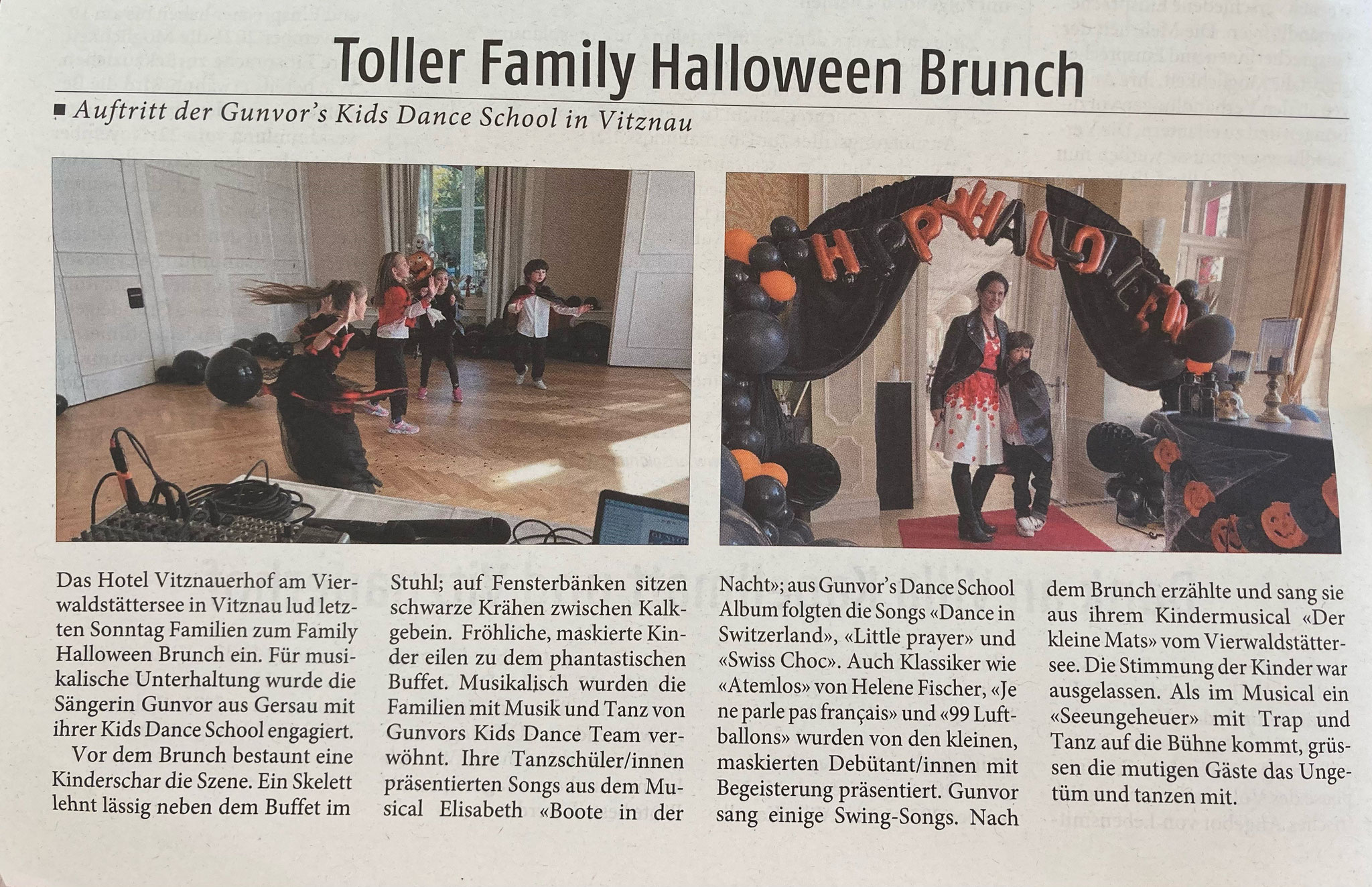 Halloween Family Brunch, Vitznauerhof, 31.10.2021