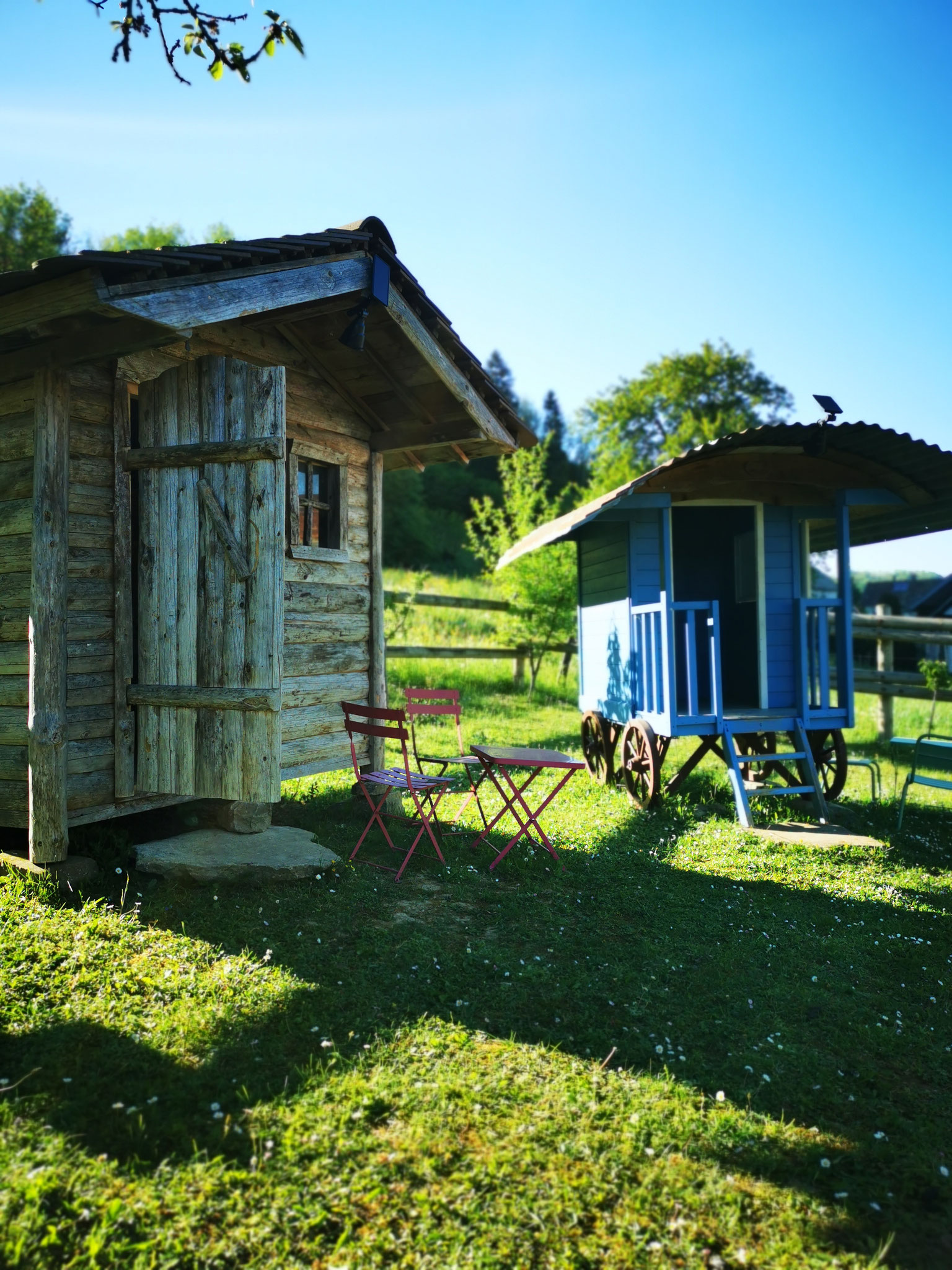 Les cabanes