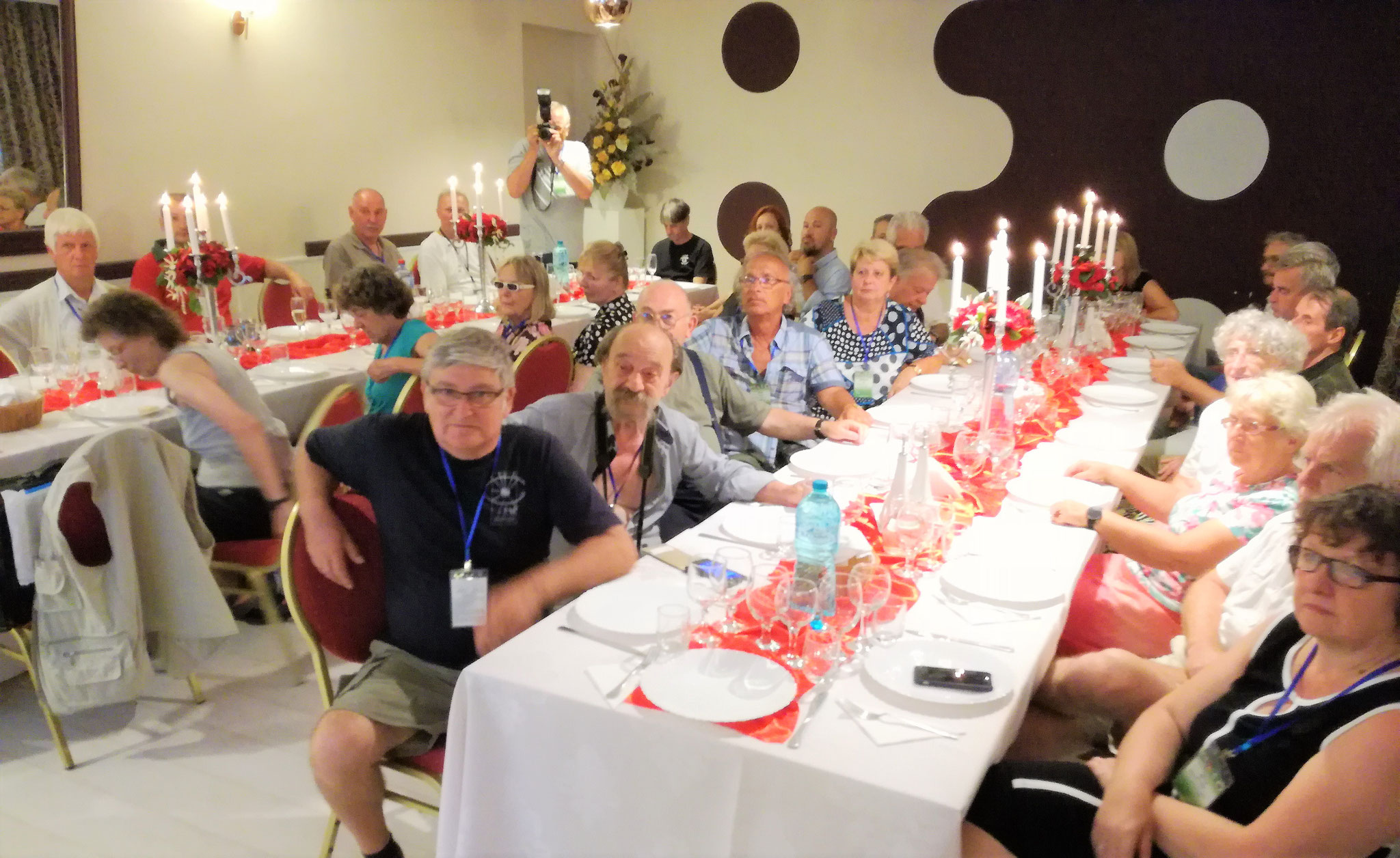 Festivitatea de închidere la Restaurantul ”Nevis” Oradea/ Closing Ceremony at the ”Nevis” Restaurant from Oradea/ Záró ünnepség a Nagyváradi ”Nevis” vendéglőben. 