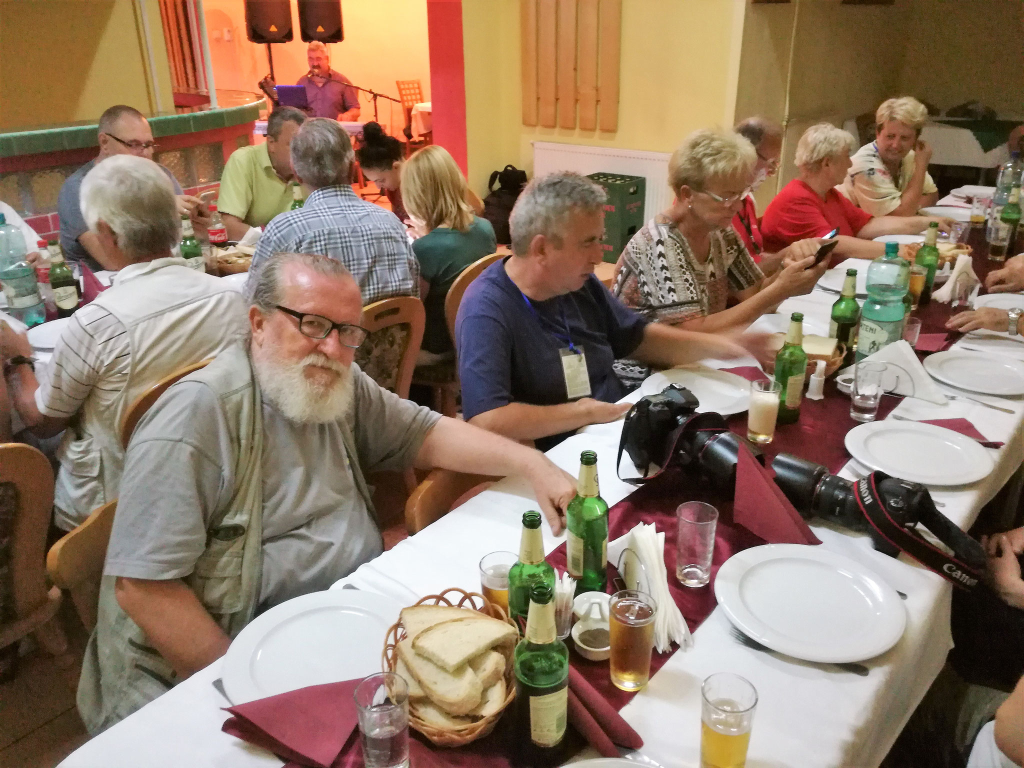 At the ”Central” Restaurant from Săcuieni