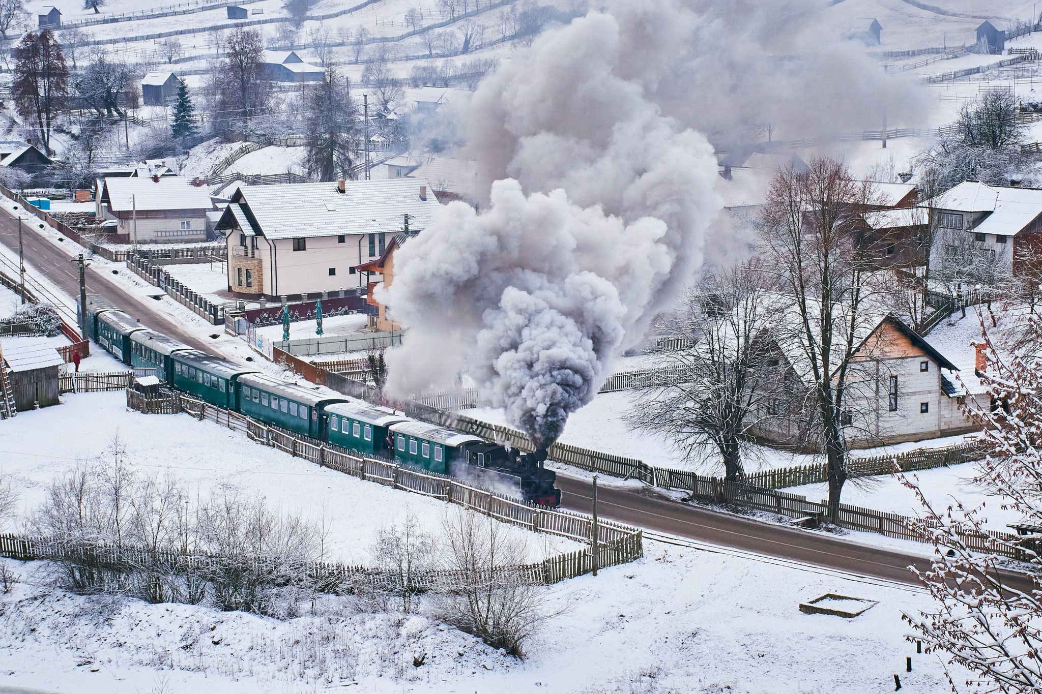 Adriana Ceaușescu (RO) - Mocănița - The “Mocănița” train - “Mocănița” 列車