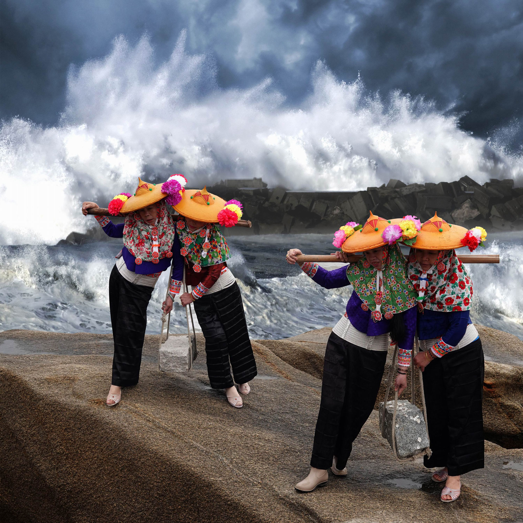SHE Jiahu (China) -Tempestuous waves