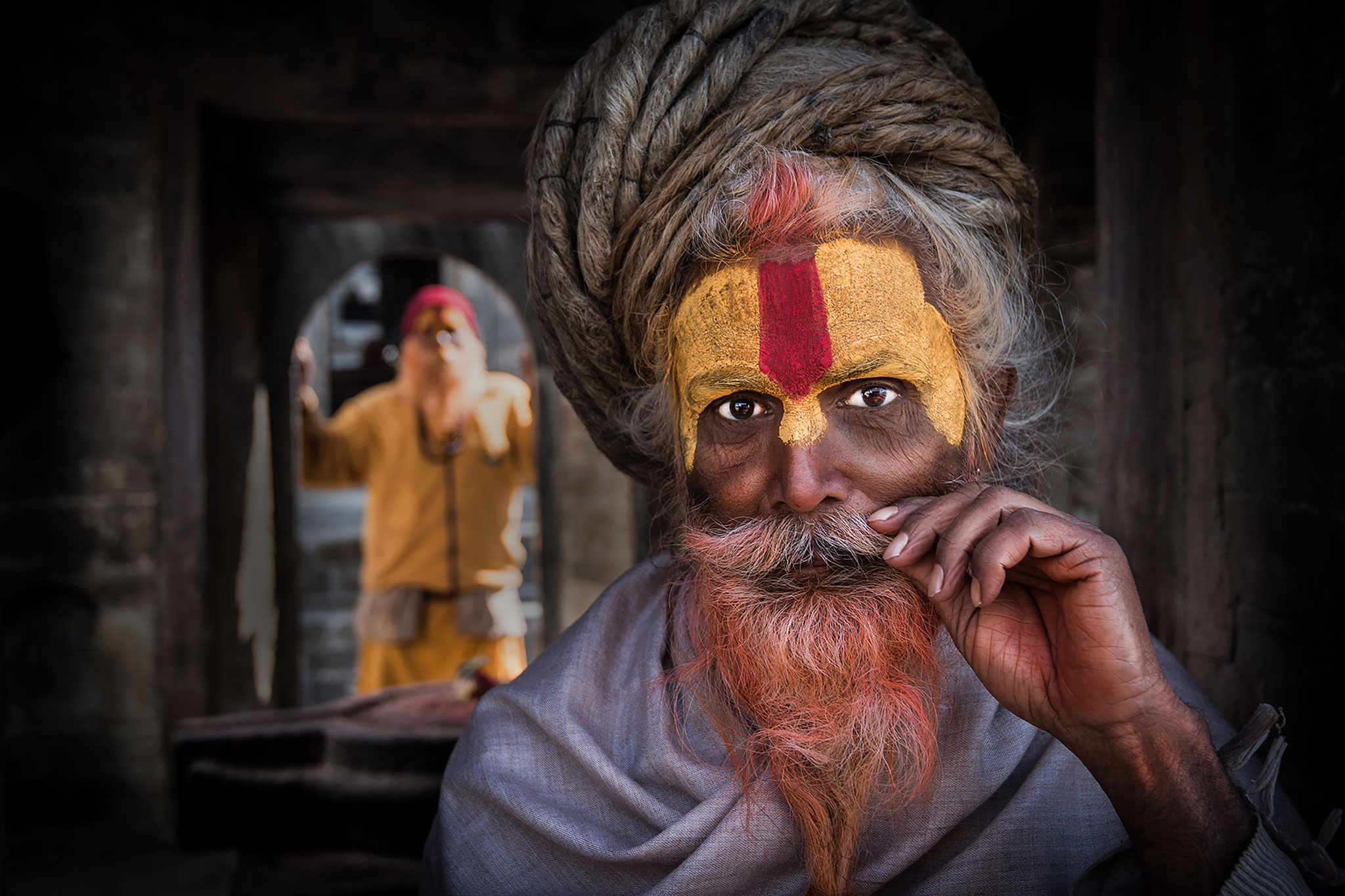 Najla Angawi  (Saudi Arabia) - Sadhu Pashupatinath 