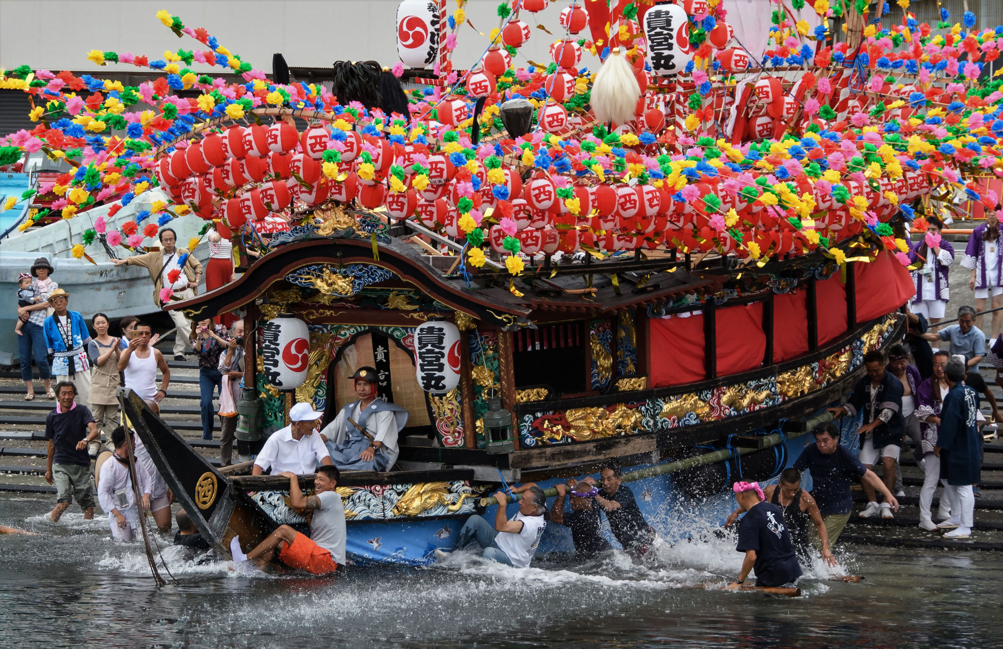 Ryuichi Tazaki  (JP) - Vezi un Festival - Sea festival - .海の祭り
