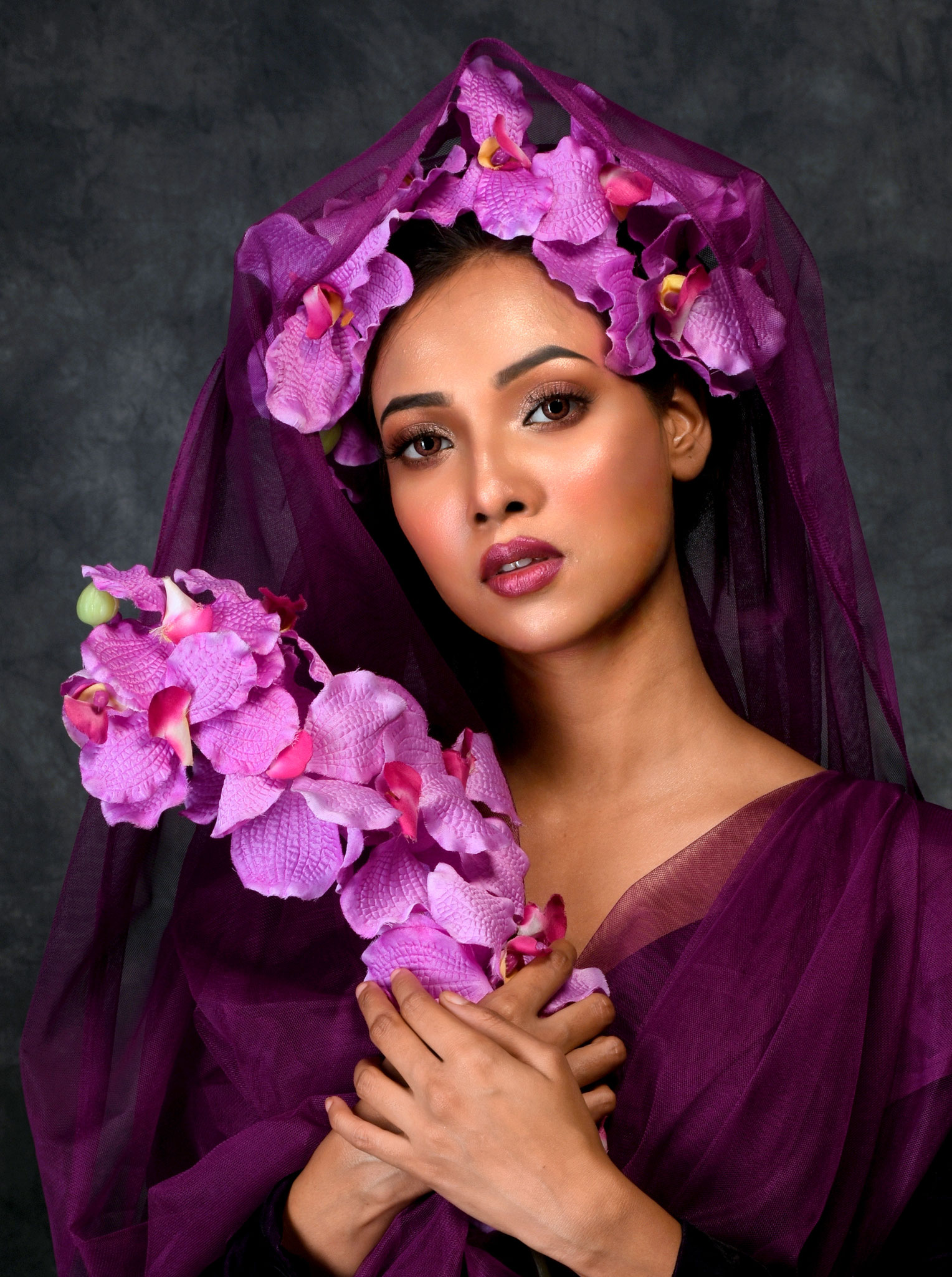 Mausumi Das (India) - The Violet Girl
