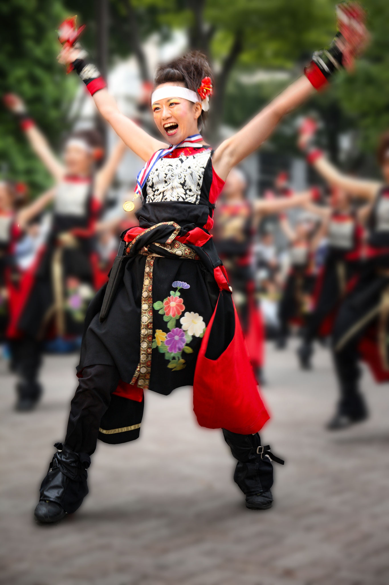 Chigira Keiko  (Japan) - Enthusiastic performance