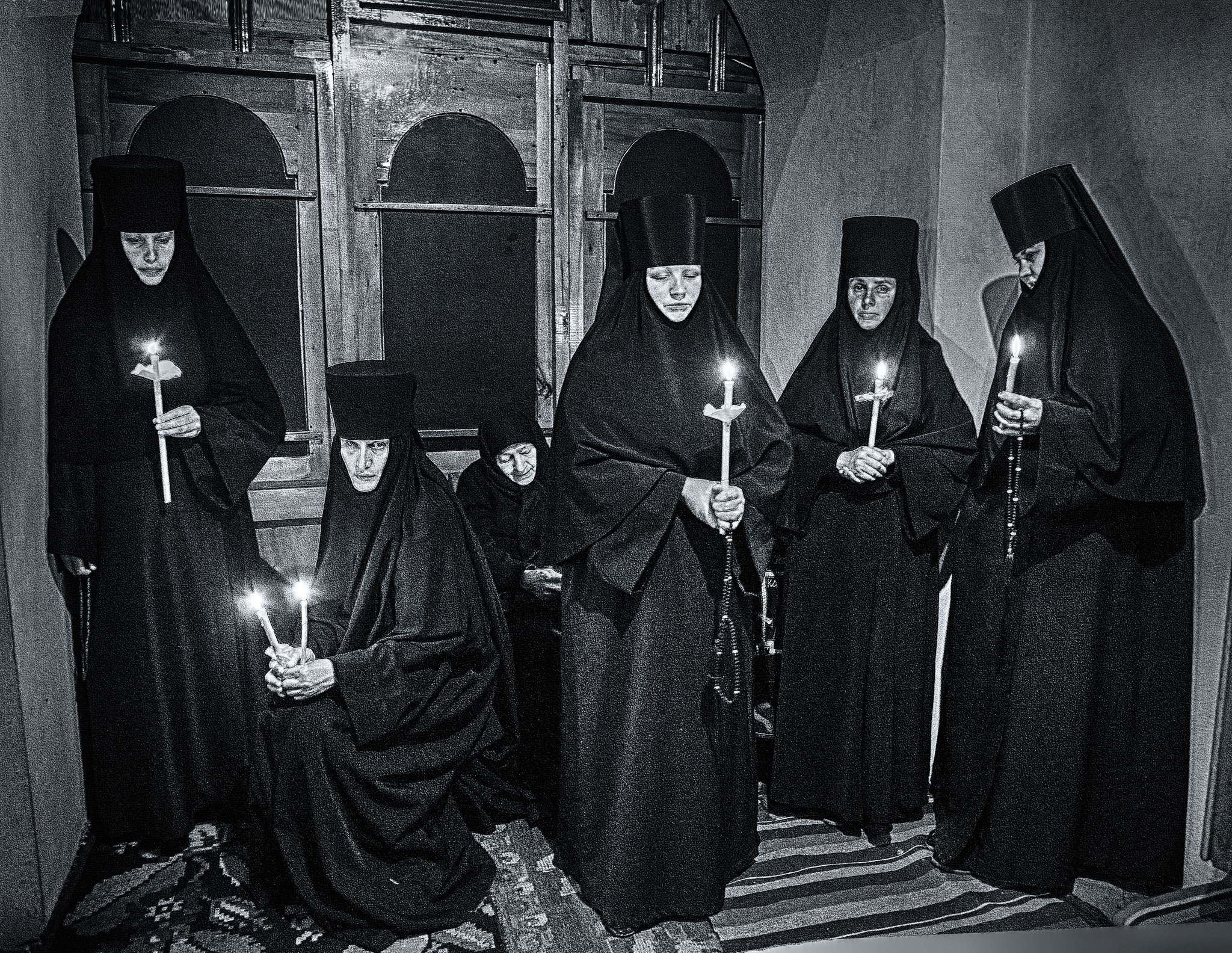 Iurie Foca (MD) – Rugăciune de seară la mănăstire_Esti ima a zárdában 