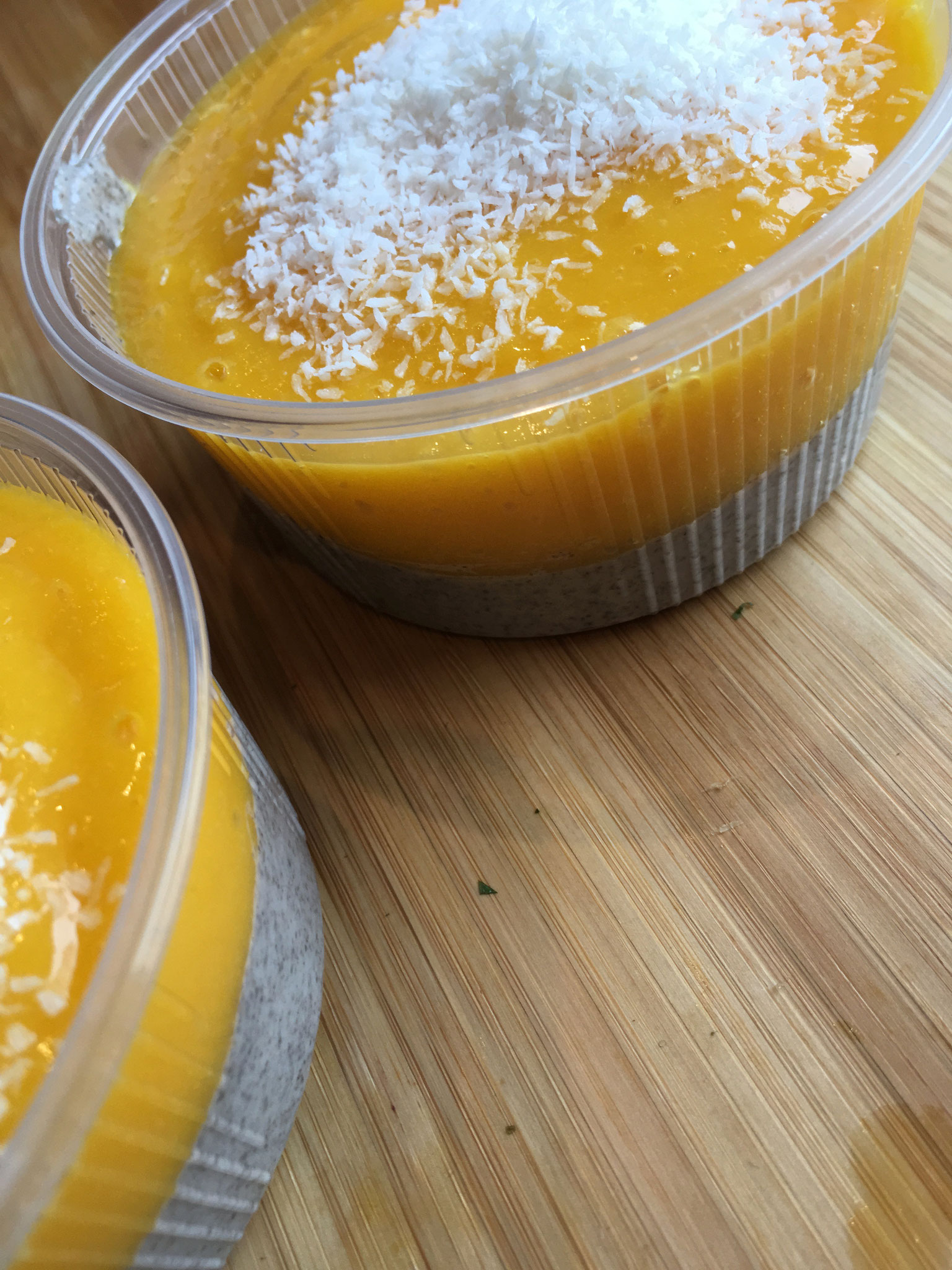 Chia-Pudding mit Mango