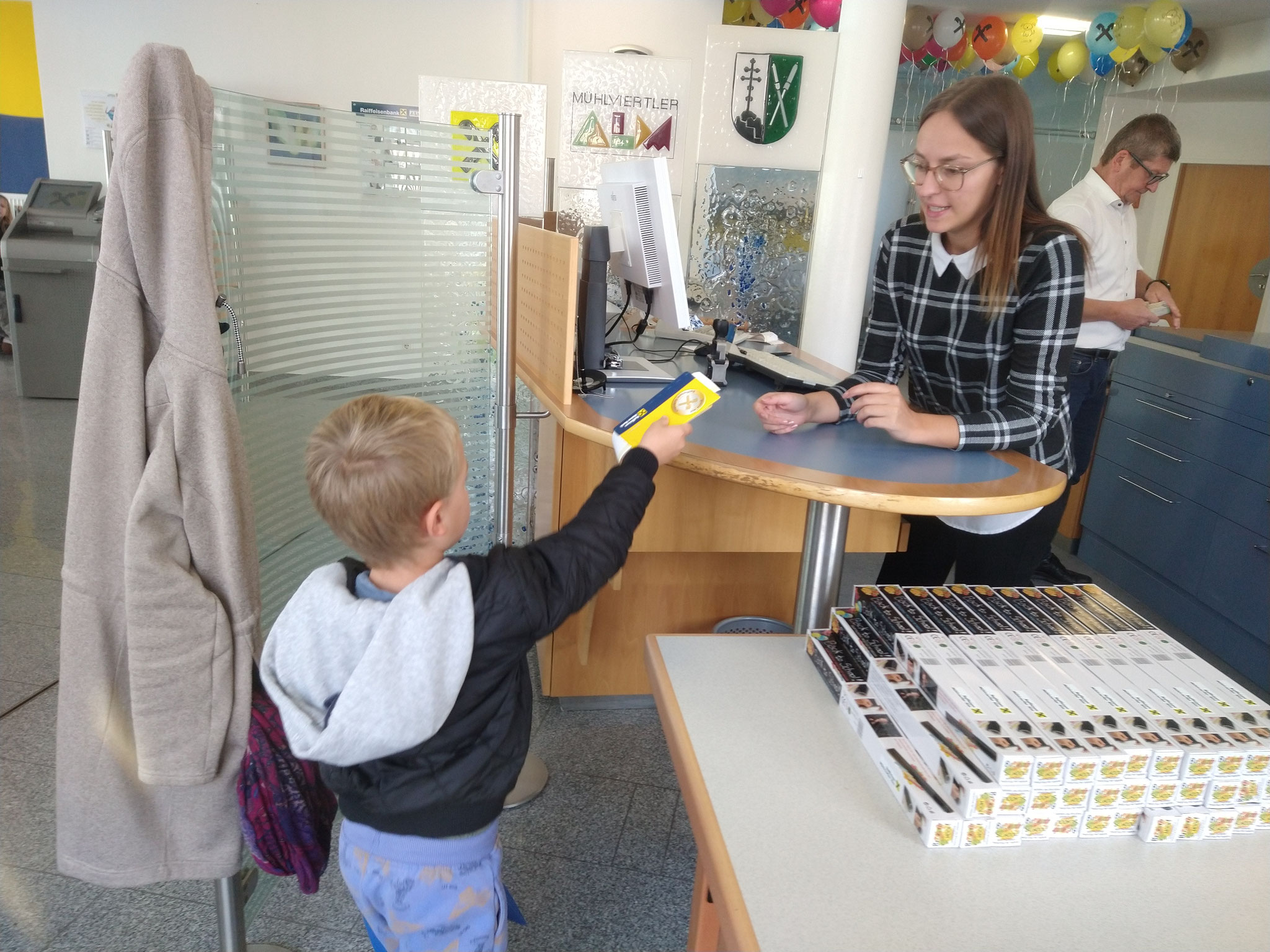 Weltspartag - Pfarrcaritas Kindergarten Liebenau