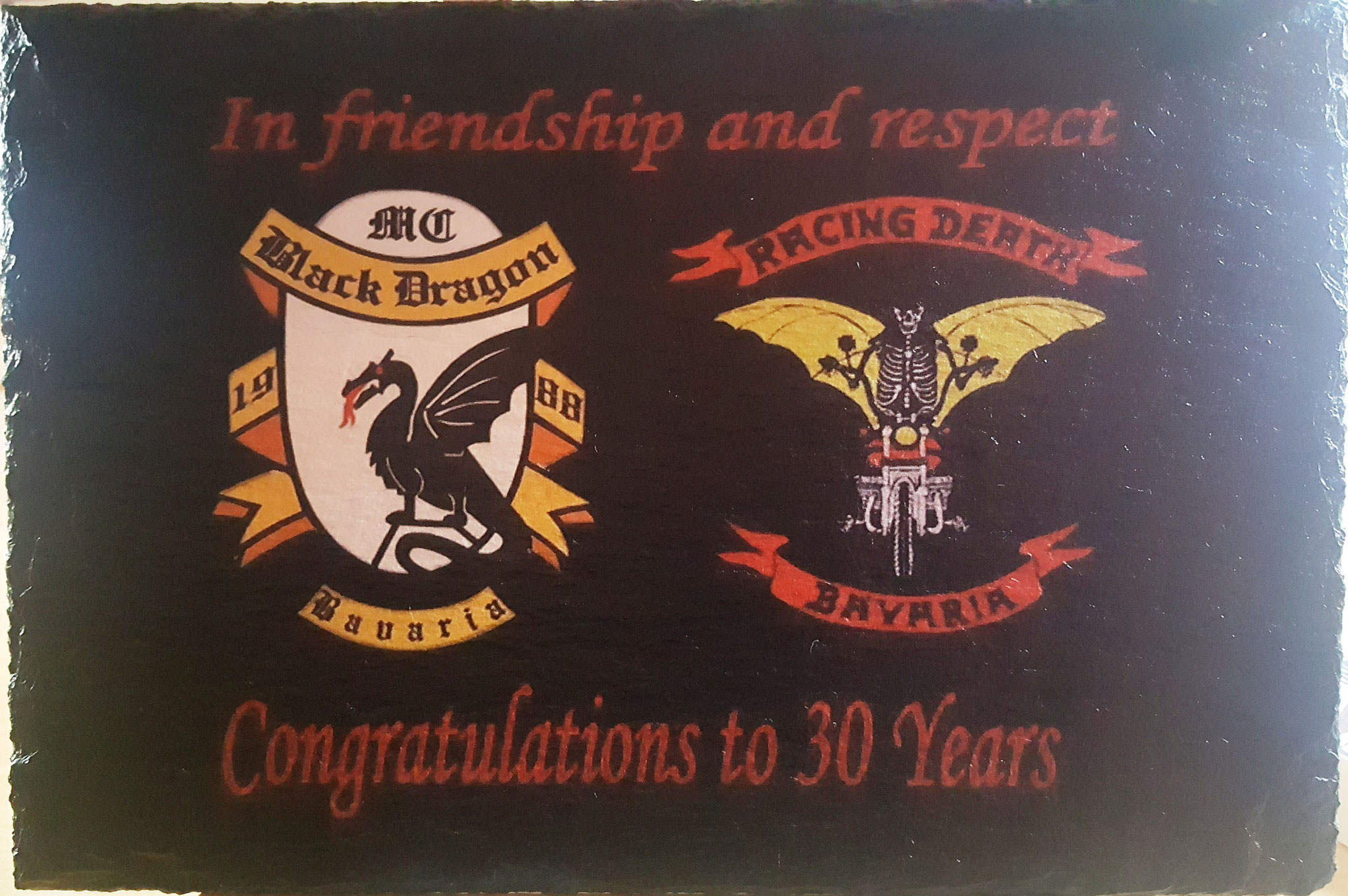 BLACK DRAGONS MC 30 YEARS