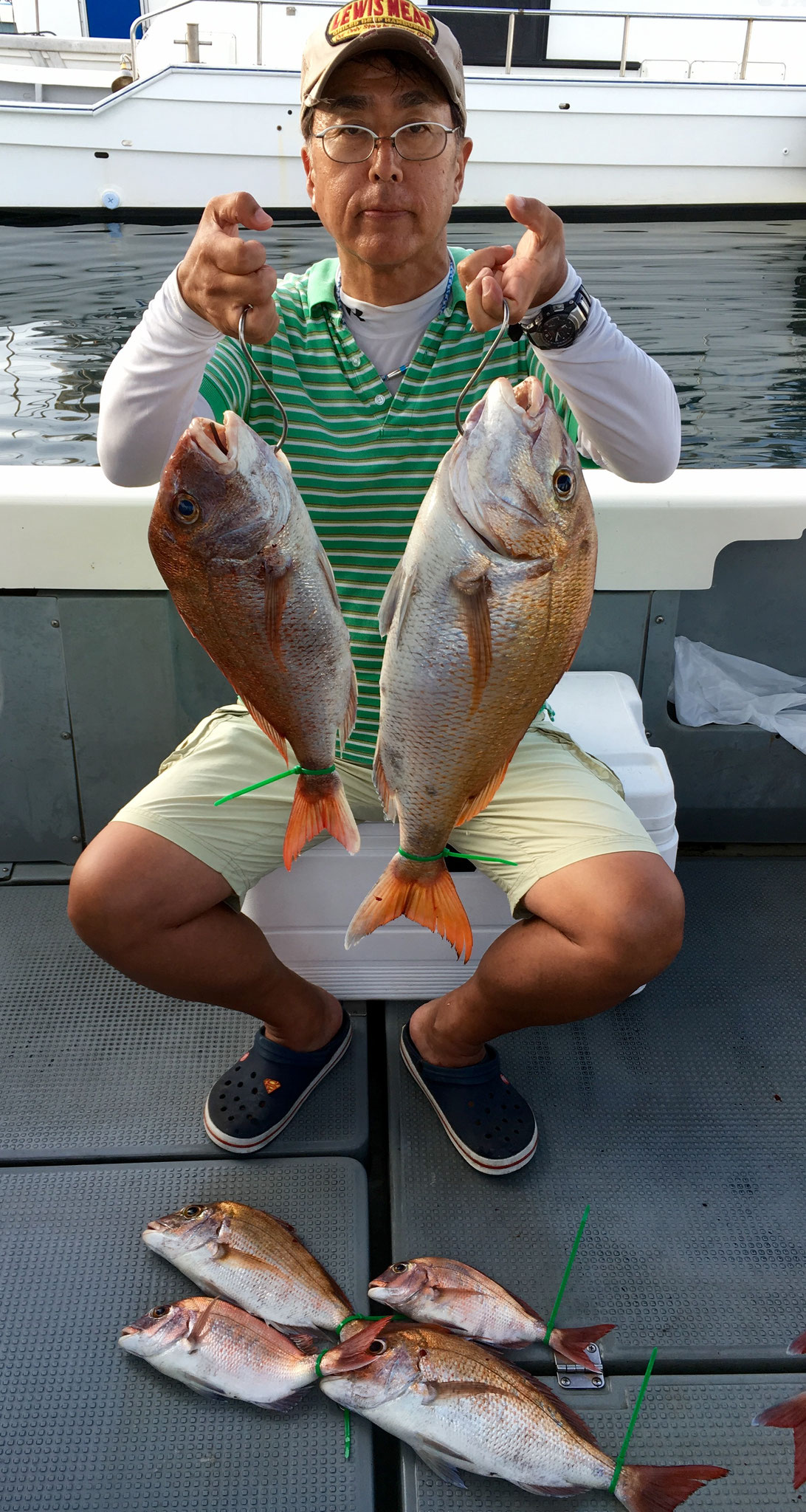 65㎝頭に5Fish！