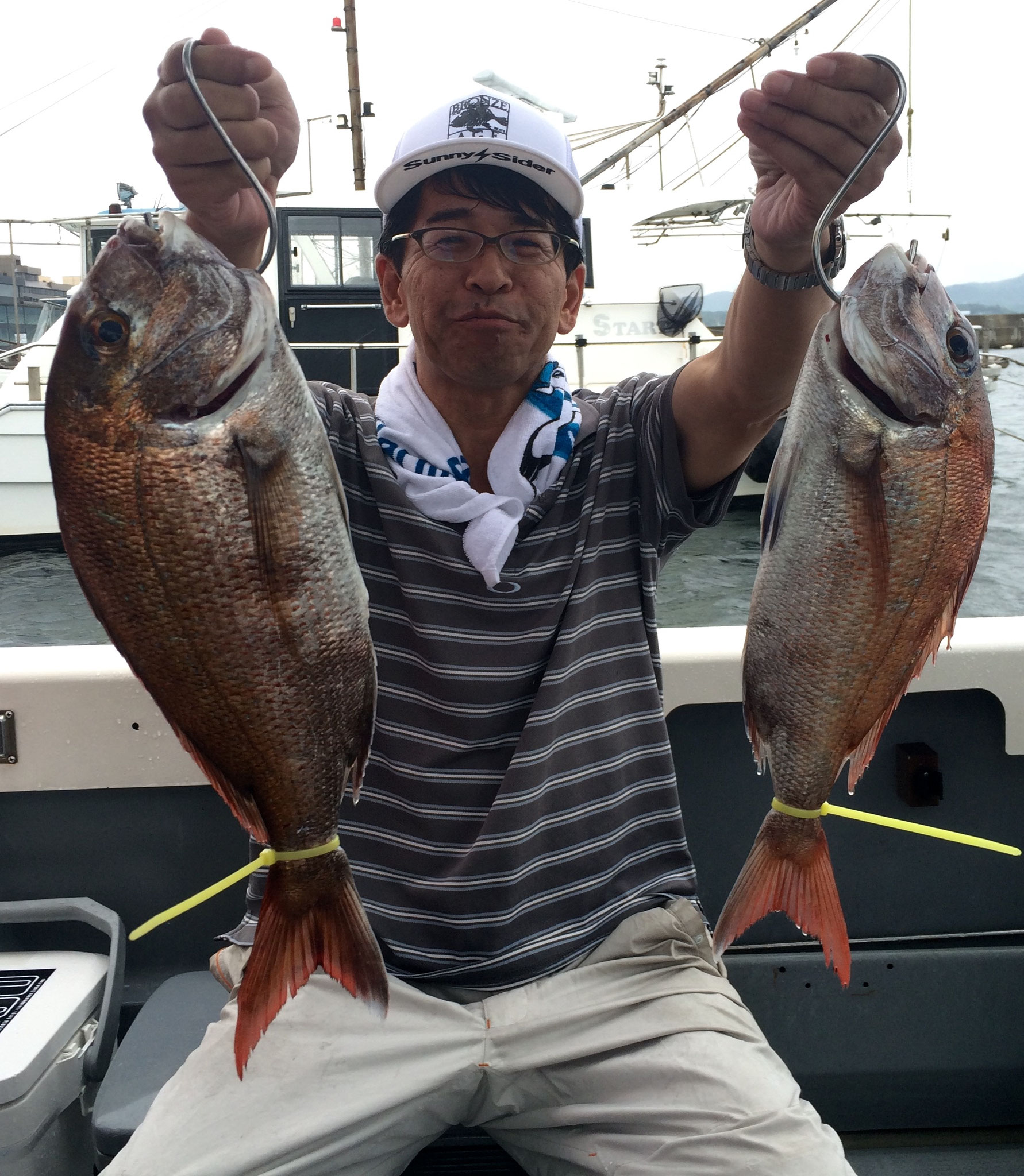 良型2fish！「2位」？白子に注意！(≧◇≦)