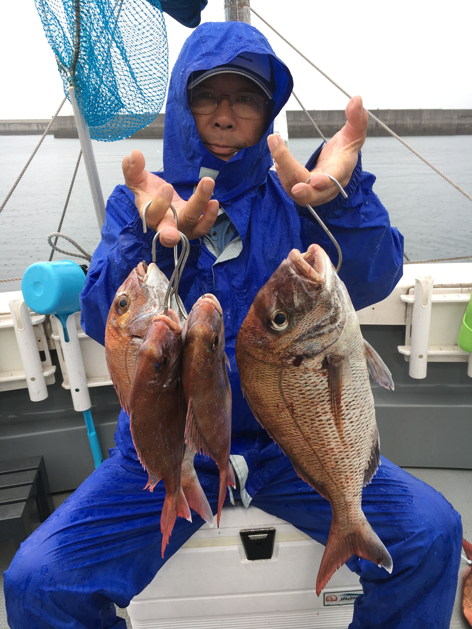 1年ぶりで4Fish！