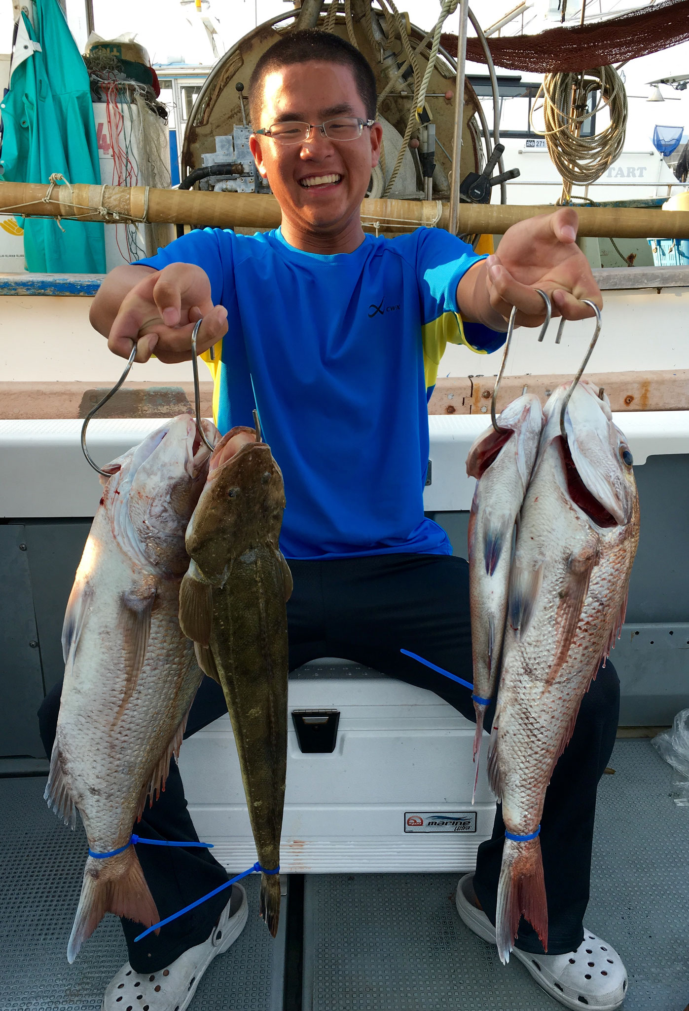 お兄ちゃん！！初タイラバで60オバー頭に3Fish！