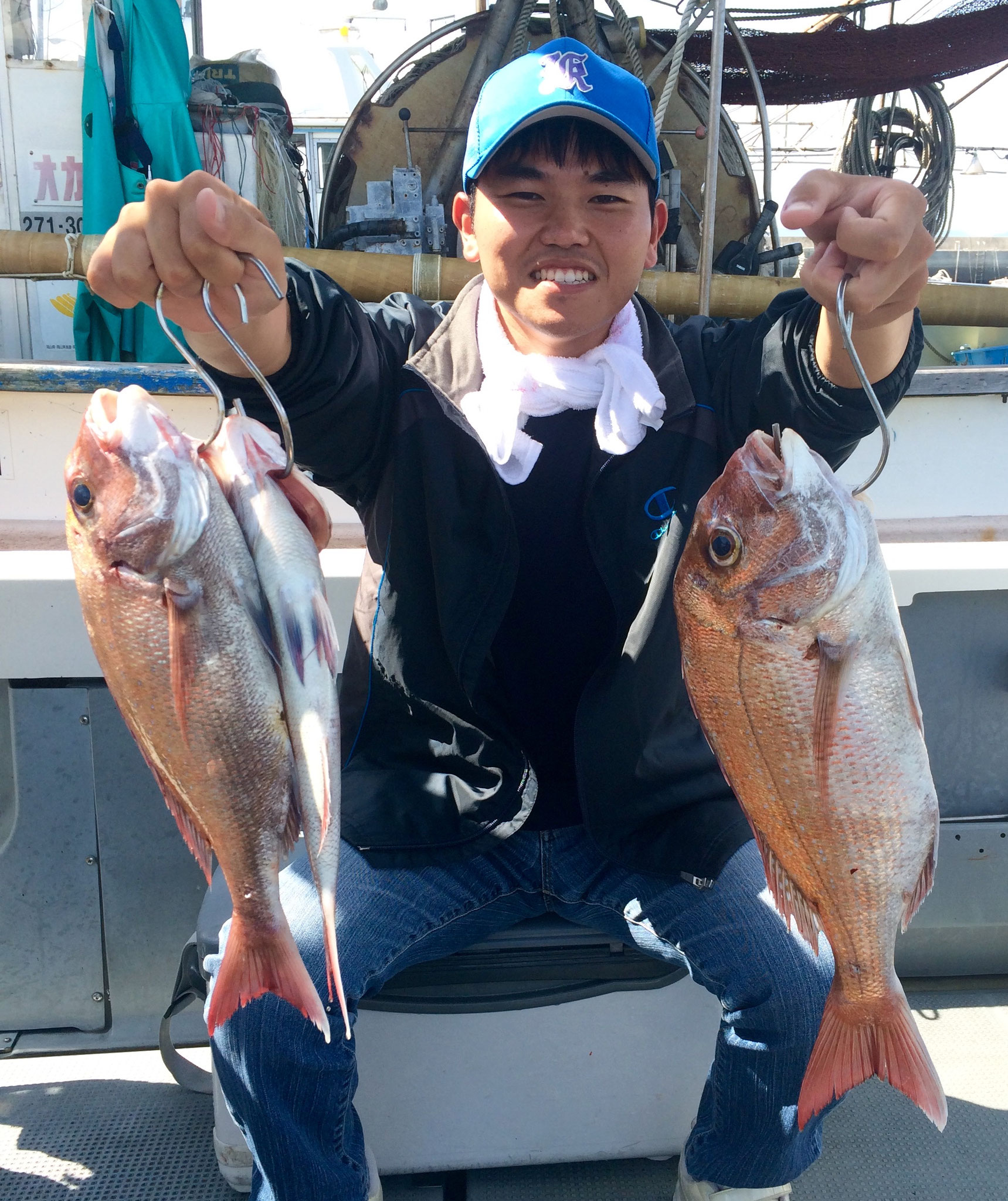 最後にみせました！3fish！