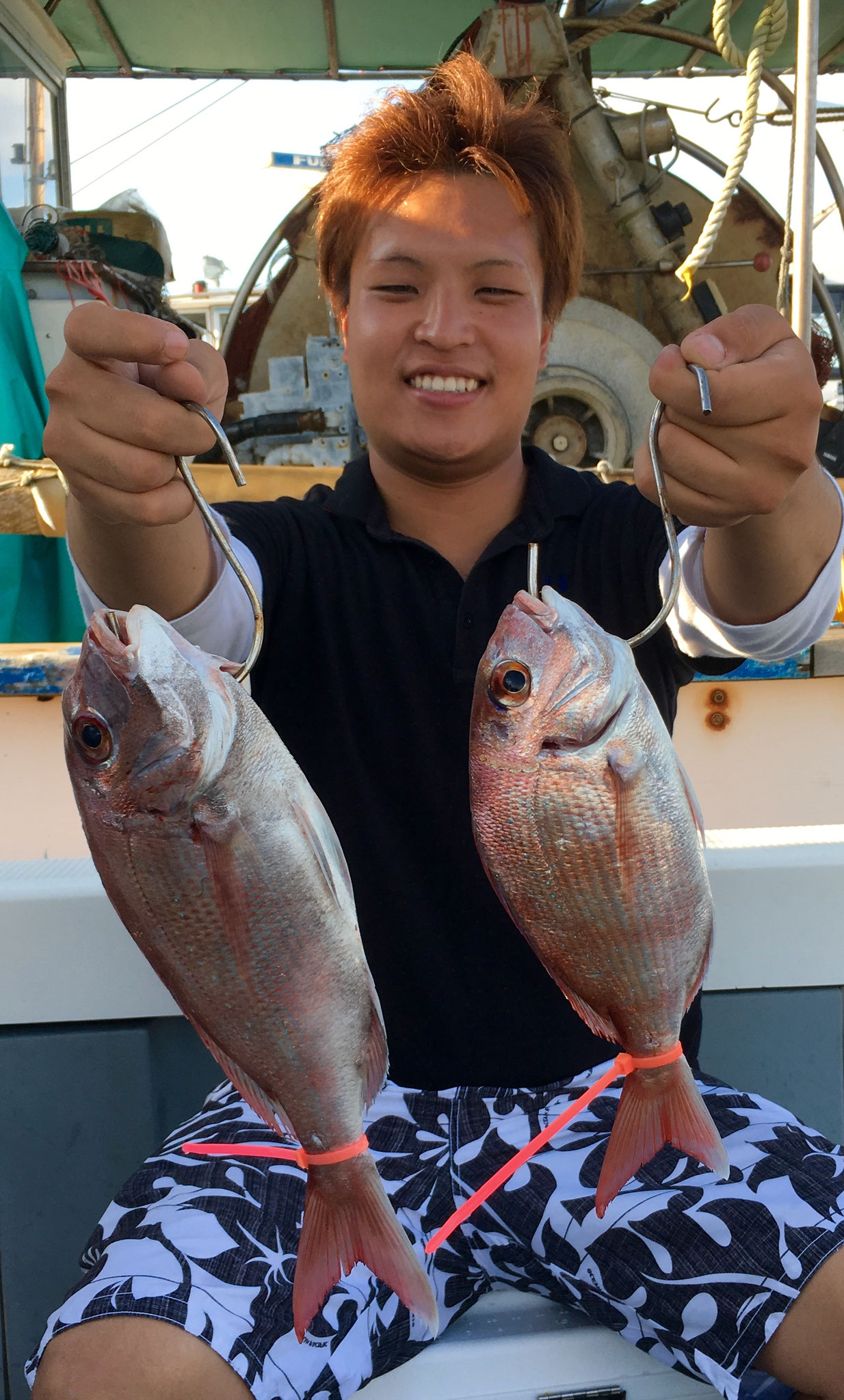 こちらも初タイラバで2Fish！(^^♪