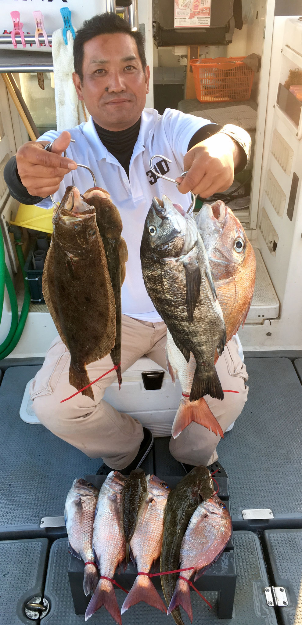 63㎝頭に5Fish！&五目達成(笑)　よう釣ります！