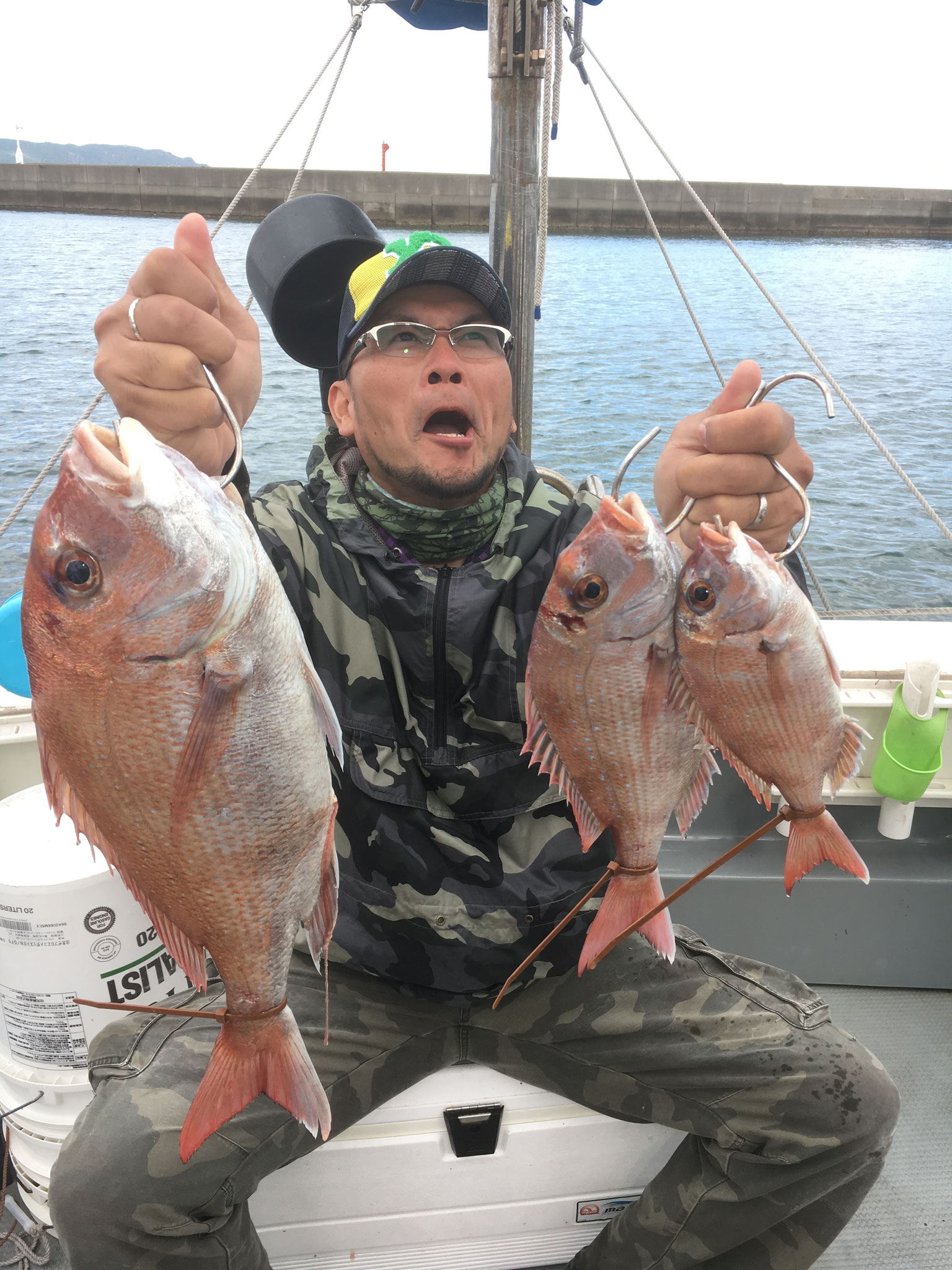 変顔頂きました(^^♪3Fish！
