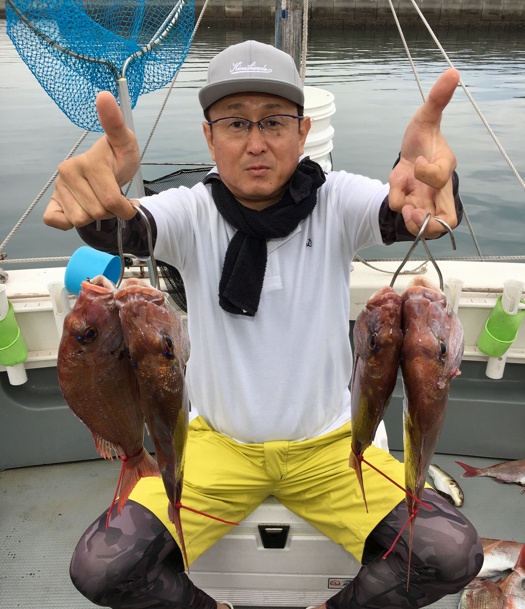 コンスタントに4Fish！