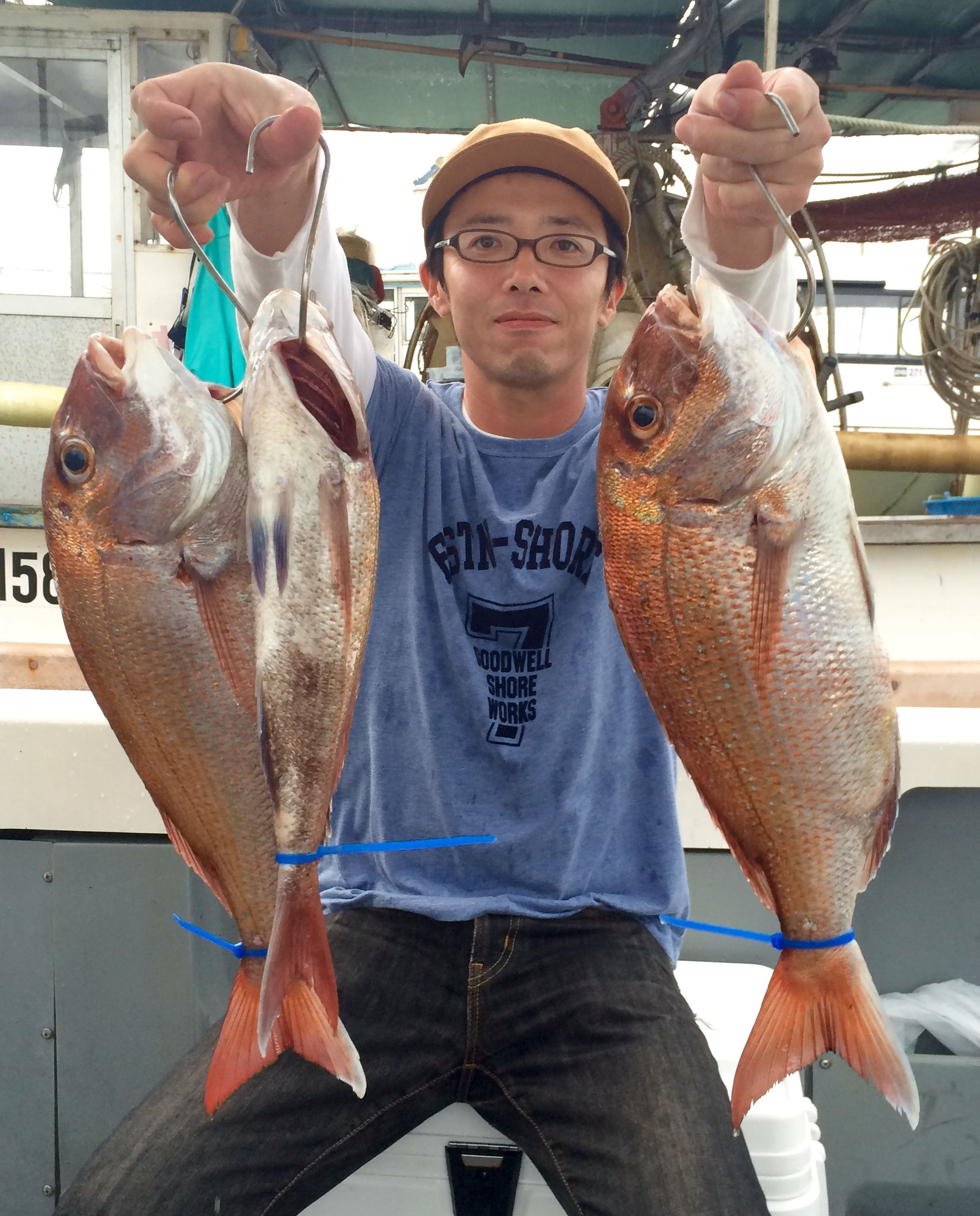 良型混じりの3Fish！