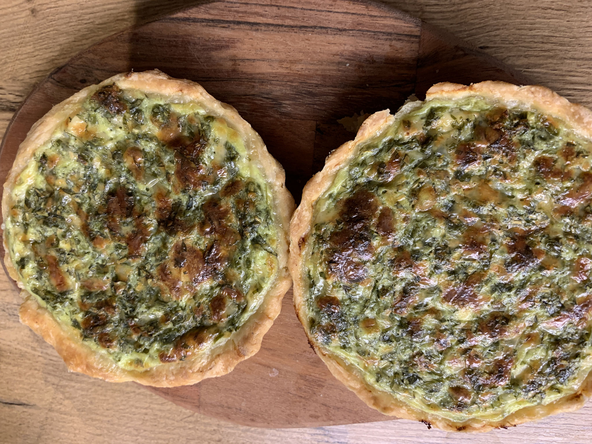 herzhafte Bärlauchquiche
