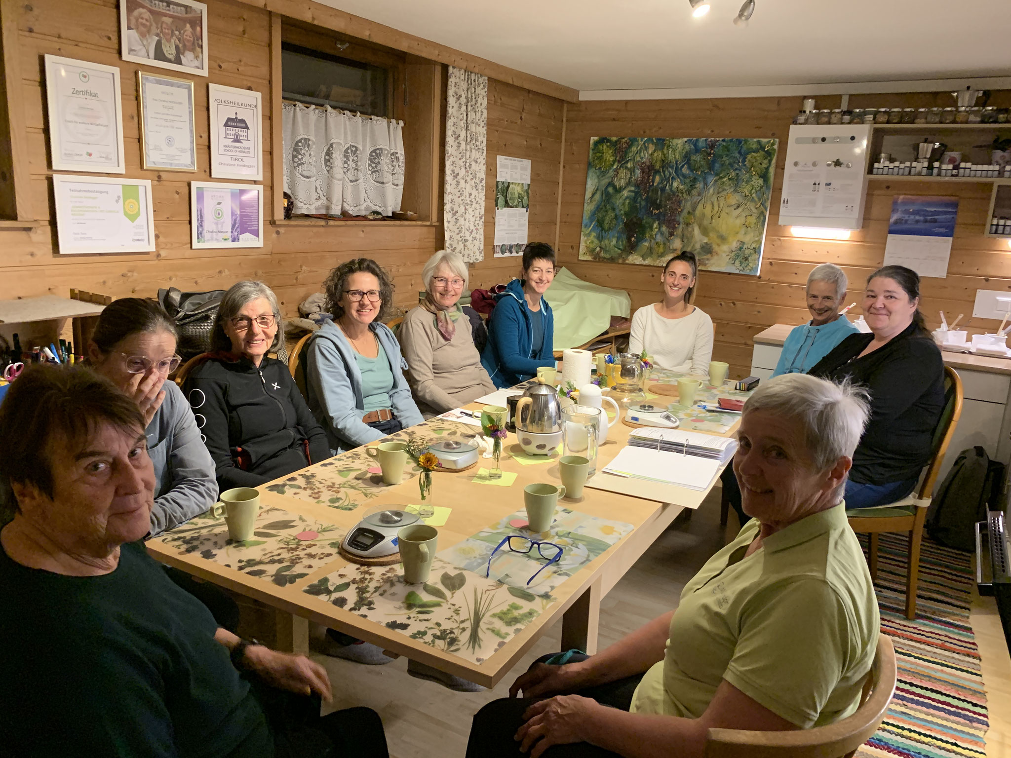 Beim Thema "Winterbalsame" 