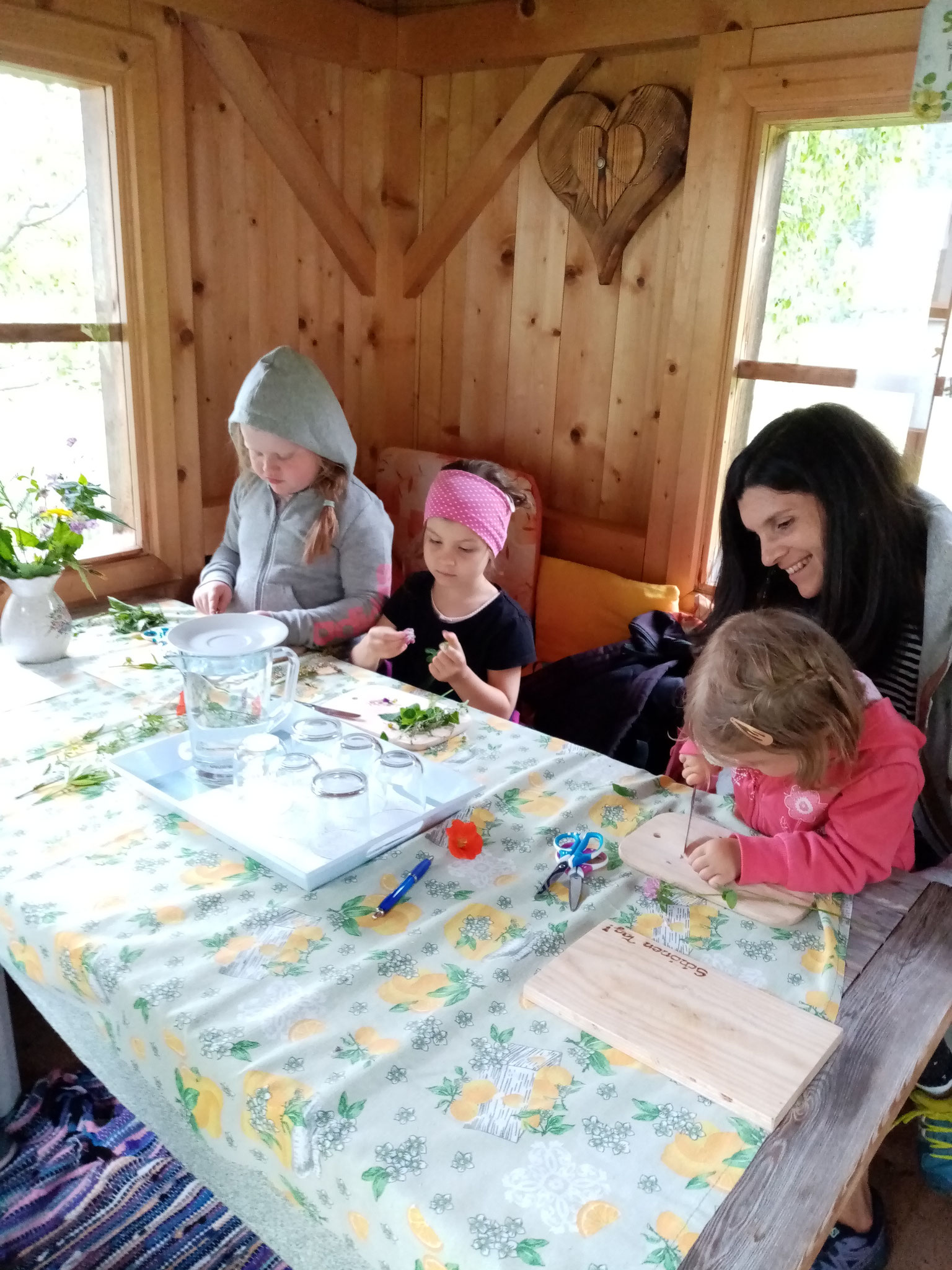 Kinder Workshop Essbare Blüten