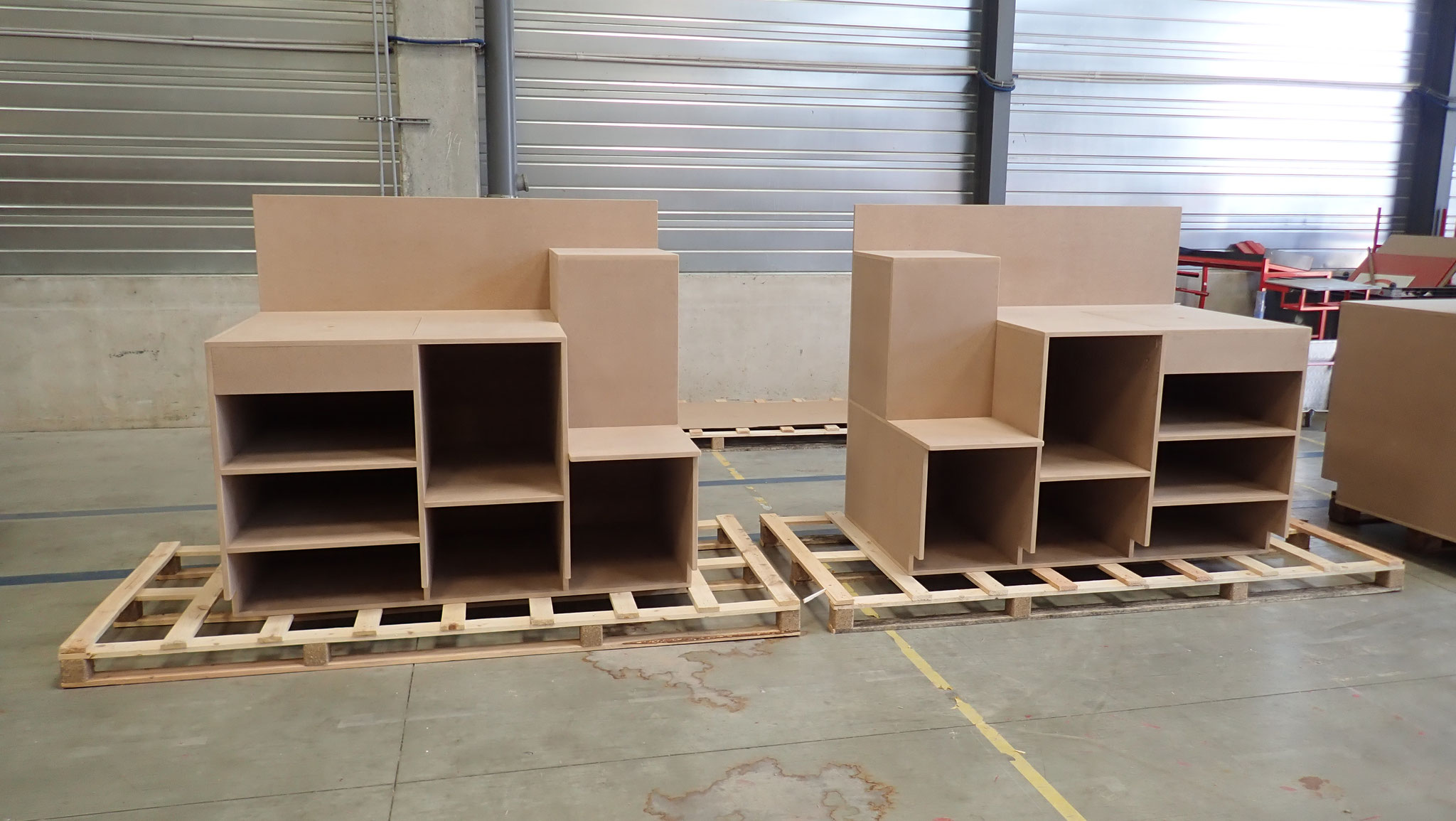 Tables de packing