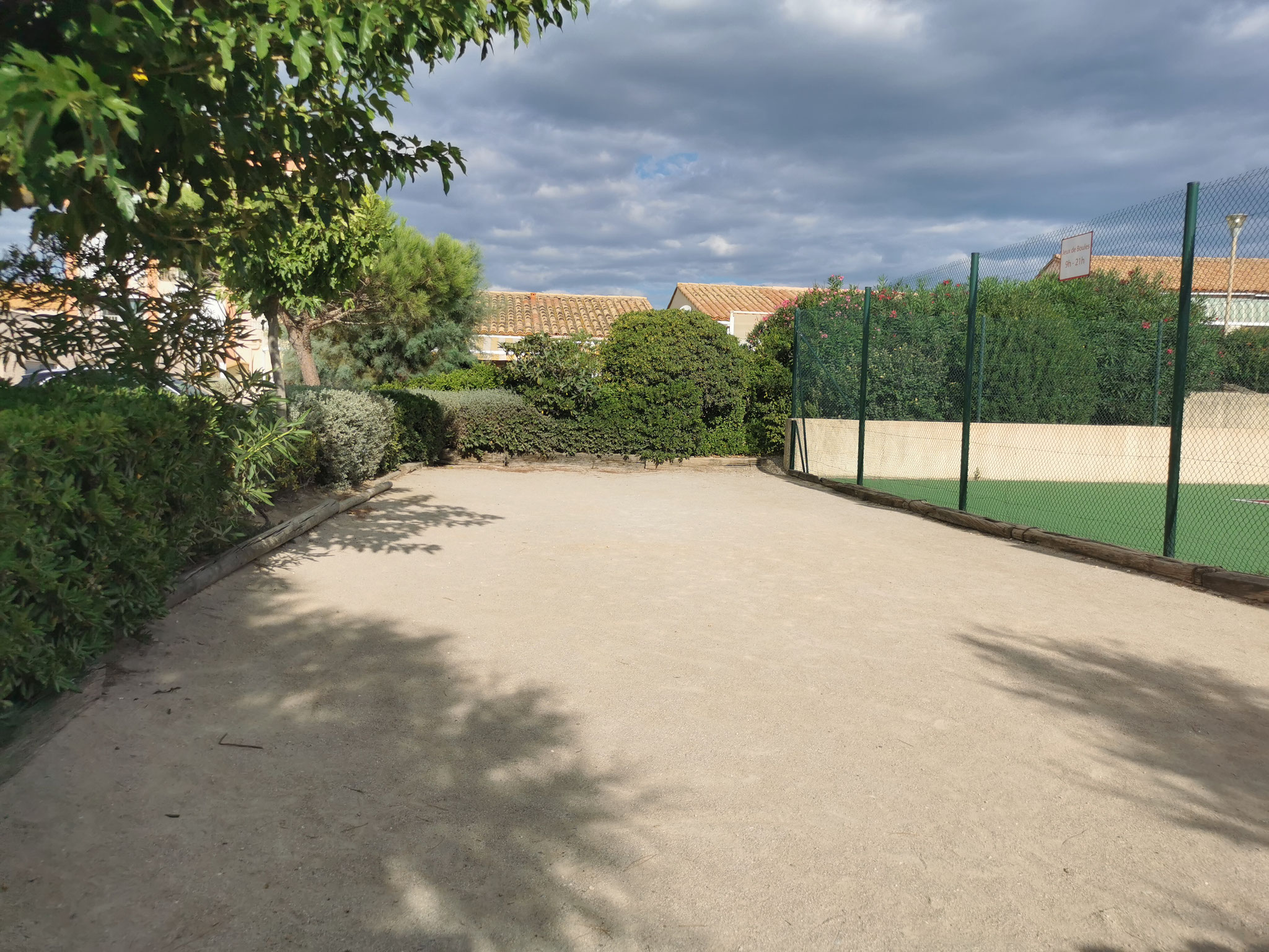 Terrain de pétanque