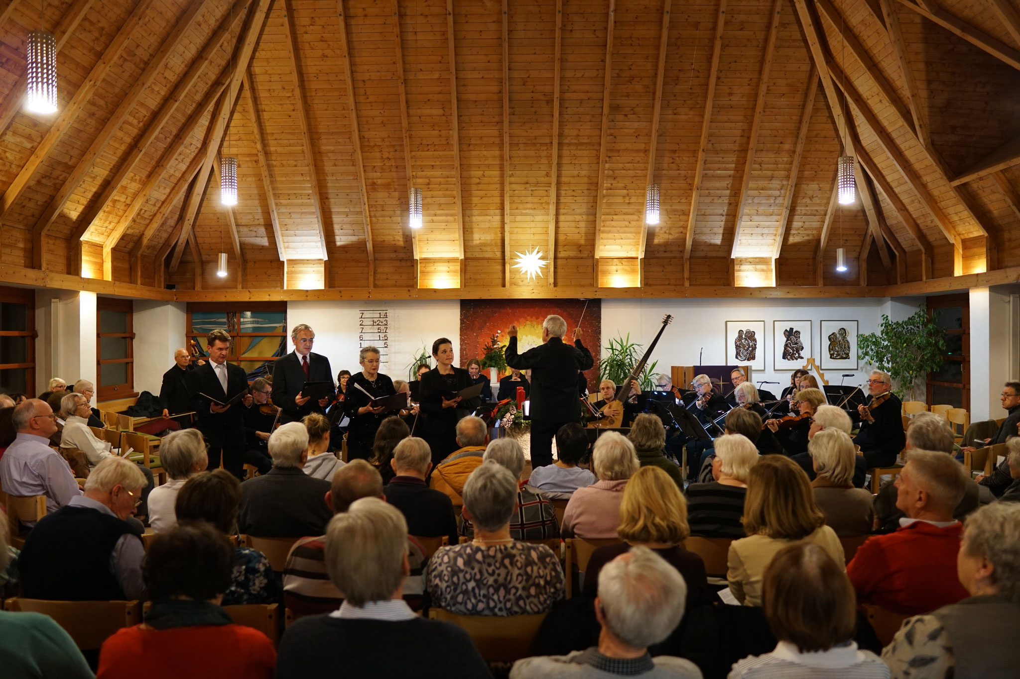 Erlöserkirche Scheinfeld - Leitung: Gunther Pohl - 8. Dezember 2019