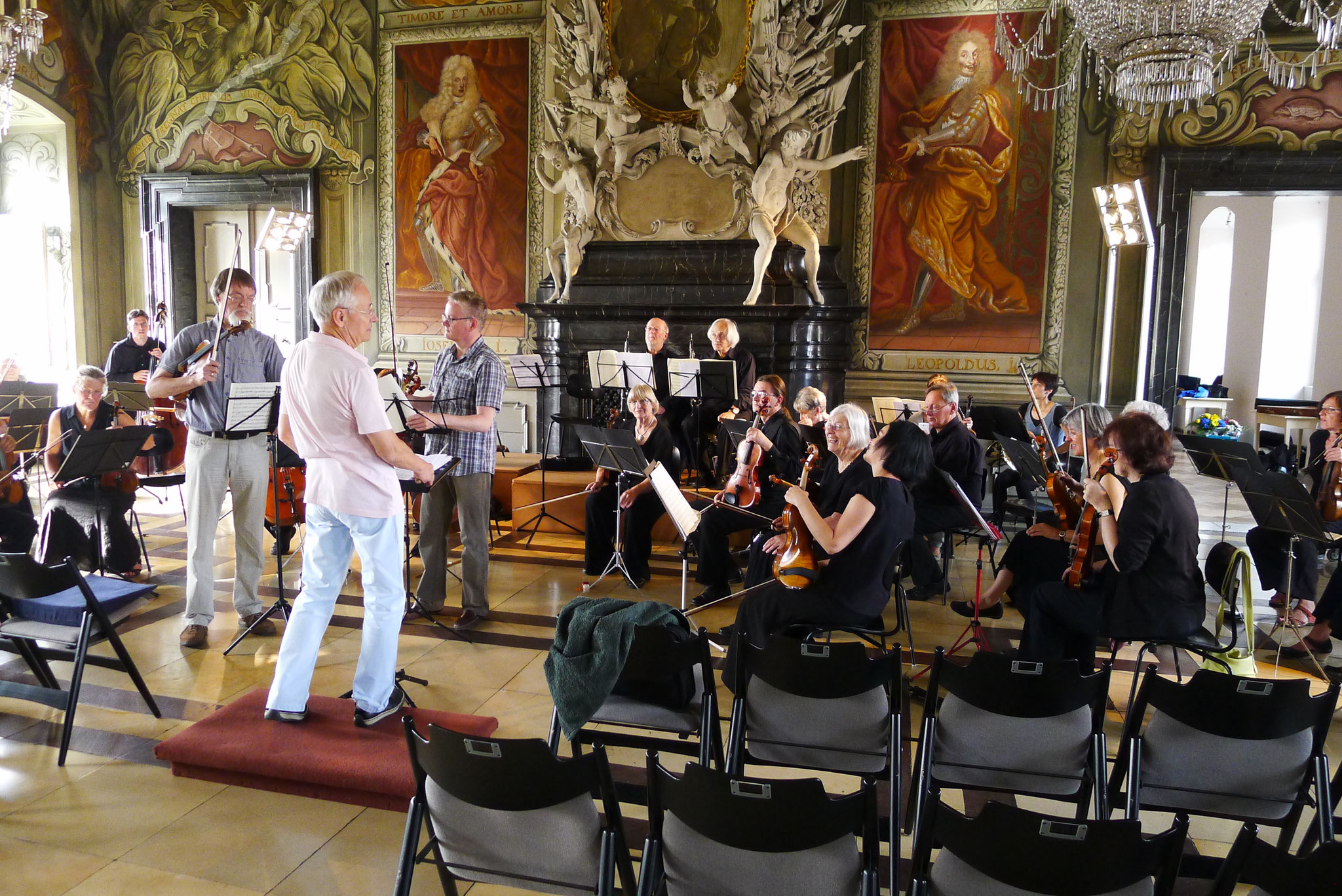 Kaisersaal der Neuen Residenz Bamberg - Leitung: Gunther Pohl - 27. Juni 2014