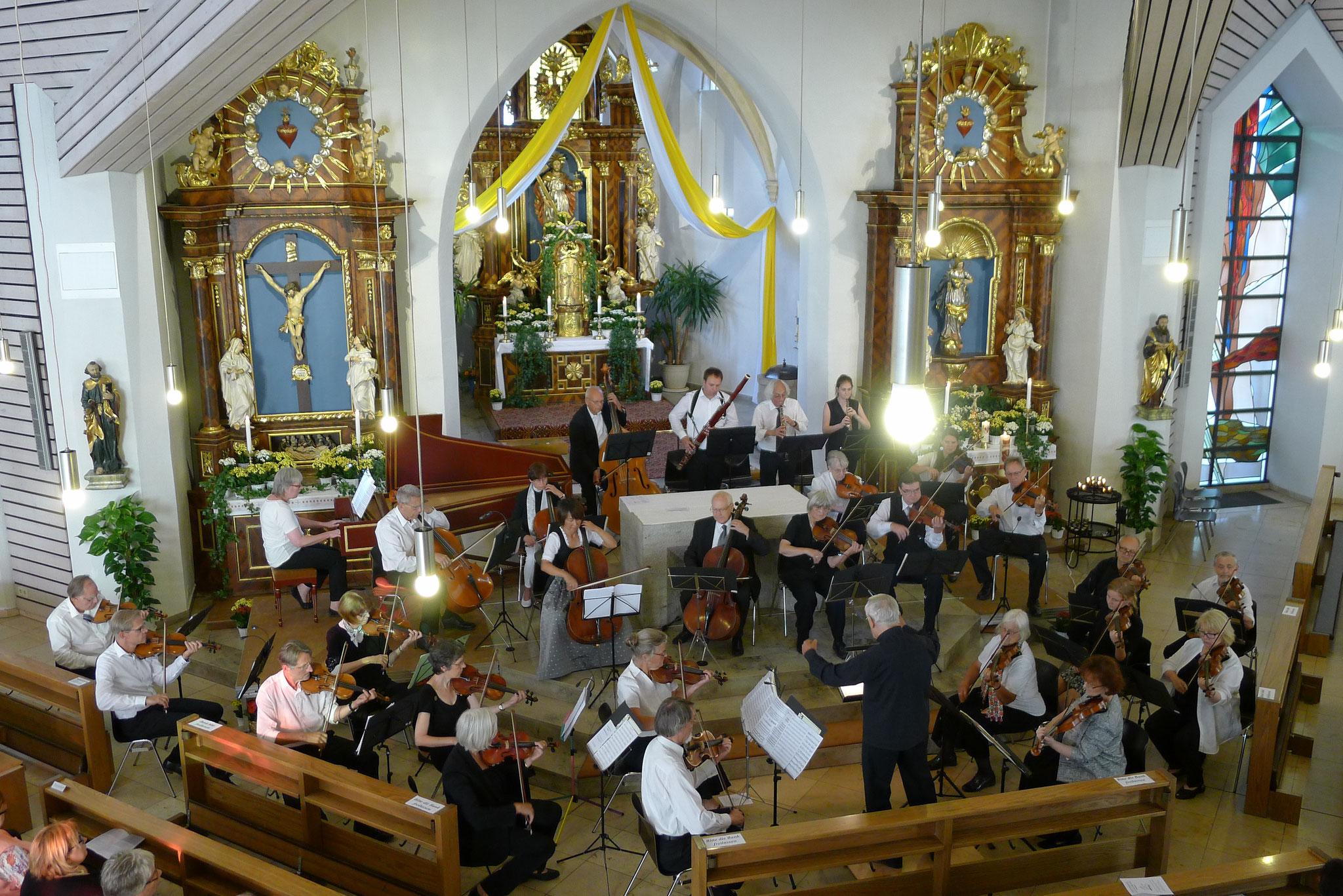 Katholische Pfarrkirche St. Peter und Paul Kemmern - Leitung: Gunther Pohl - 23. Juli 2017