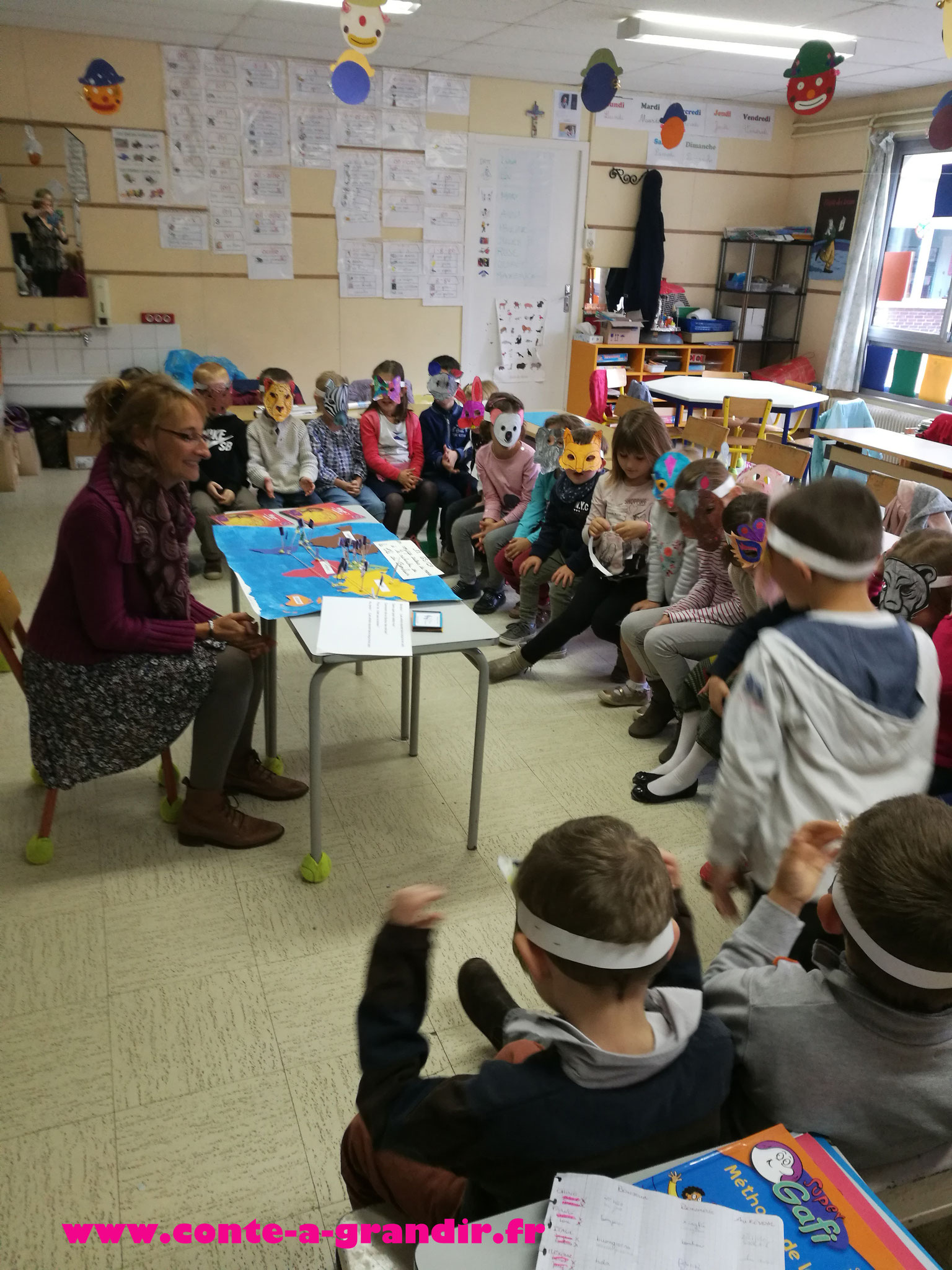 Rencontre d'auteure à l'école et voyage autour du monde avec "Hiya et la clé du Bonheur".
