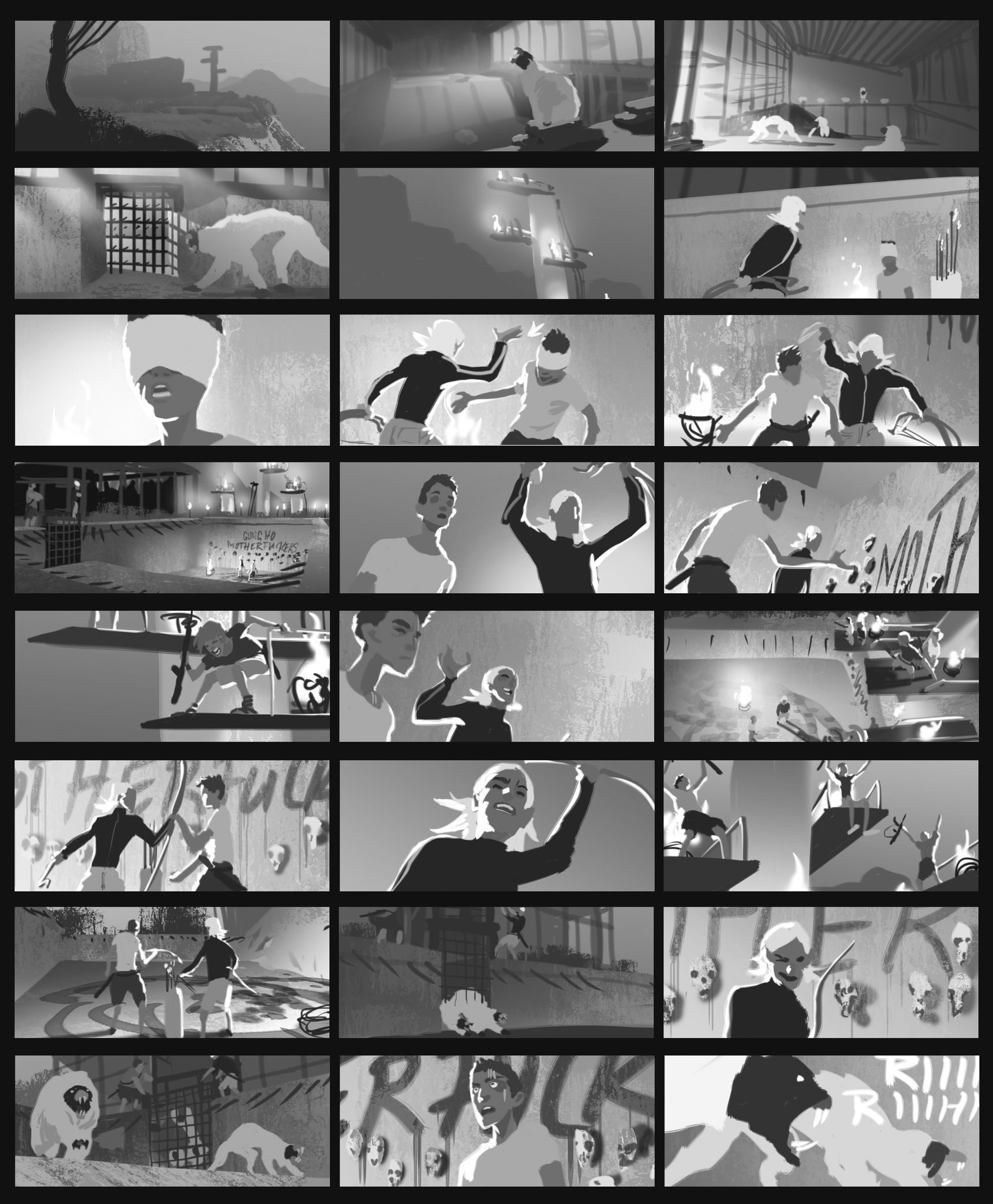 Storyboard GUNG HO