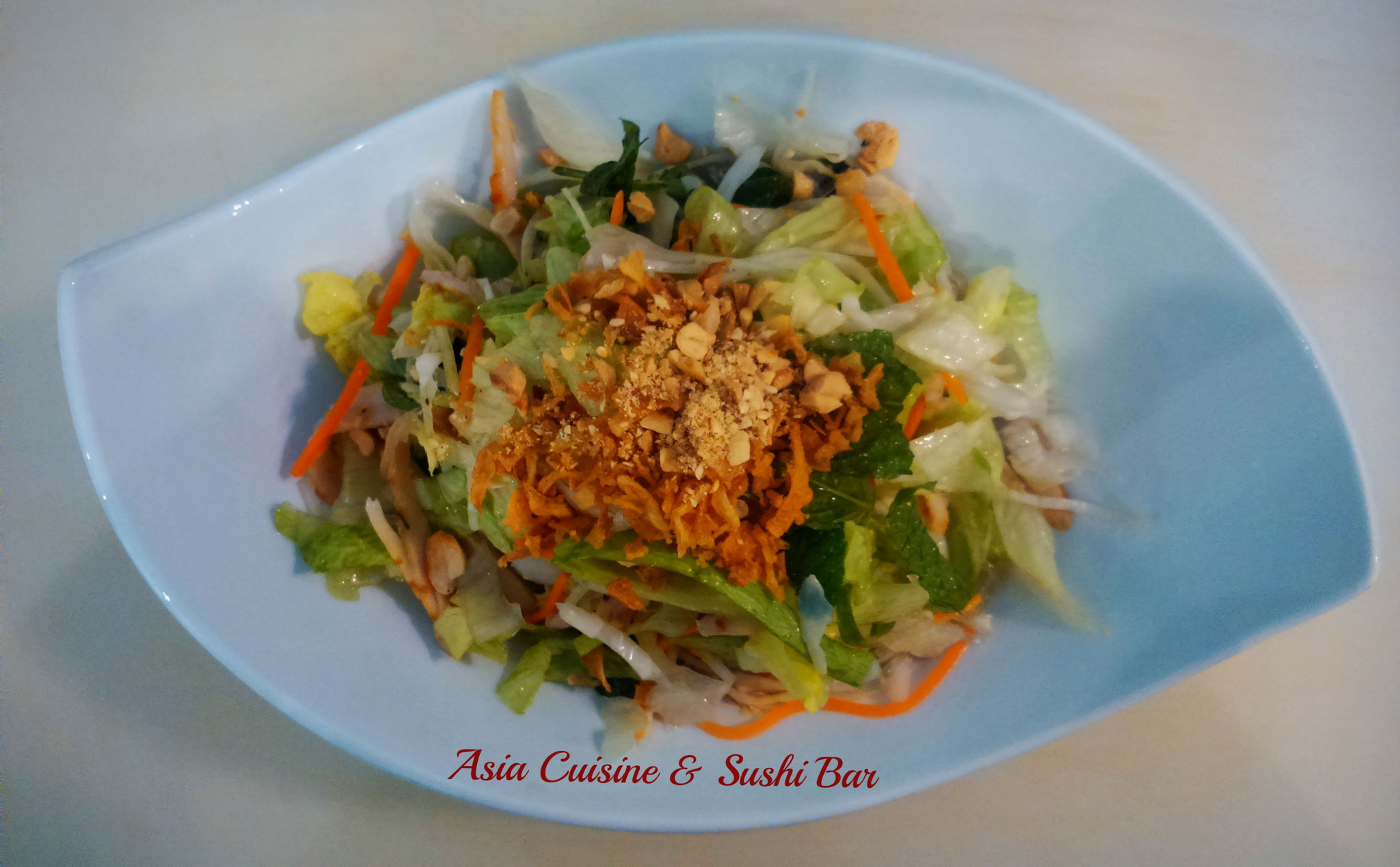 9. Glasnudelsalat mit Hühnerfleisch