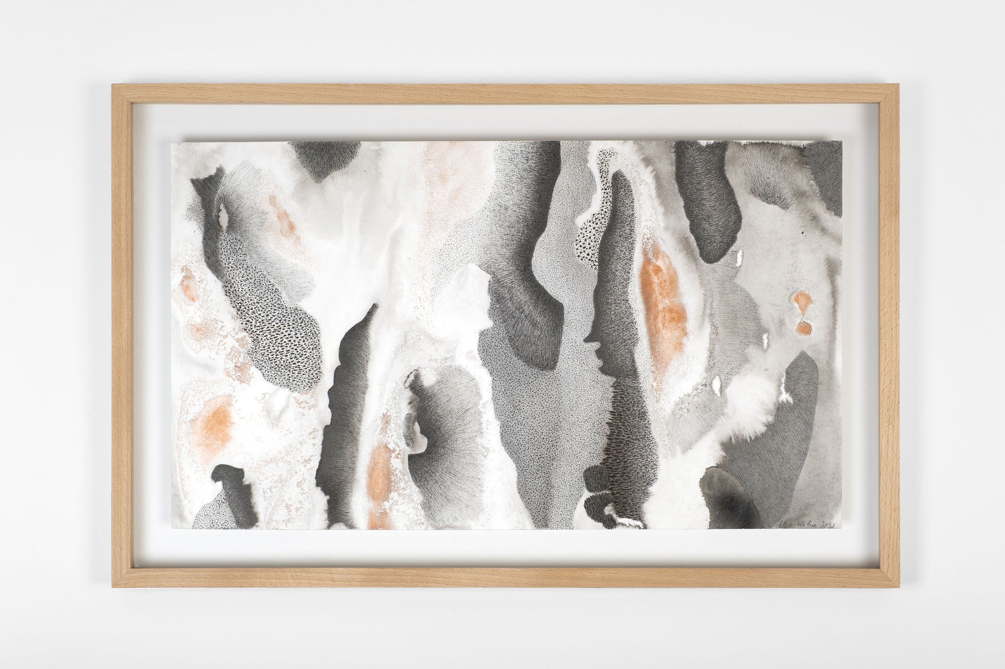 Couper le Feu, 45 x 25 cm