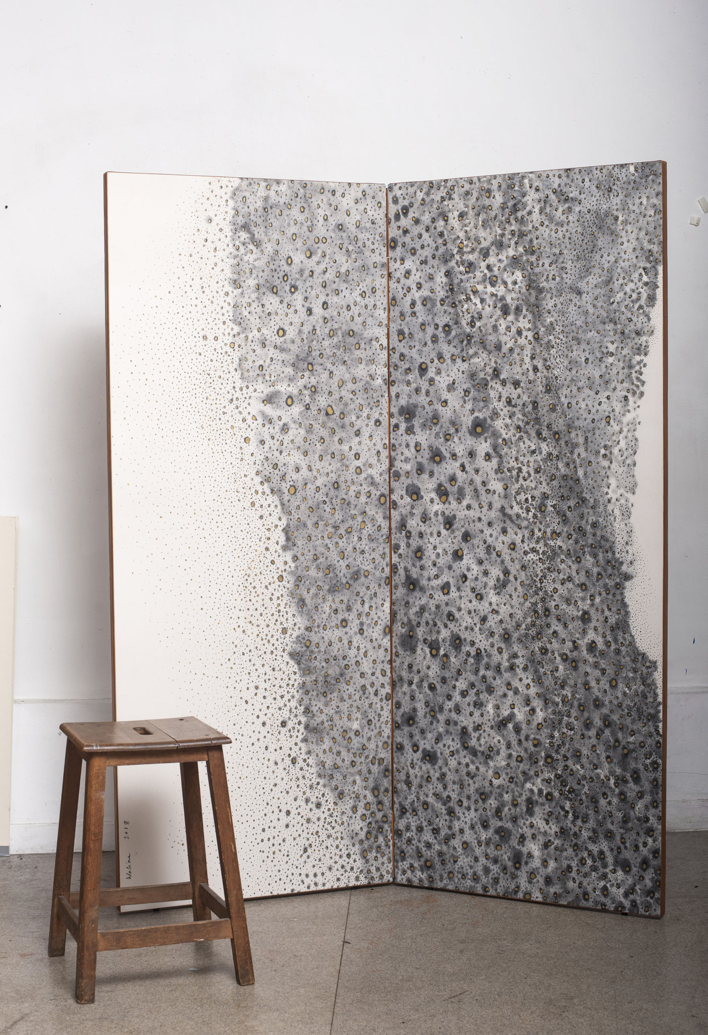 Screen collaboration with Atelier Martial.